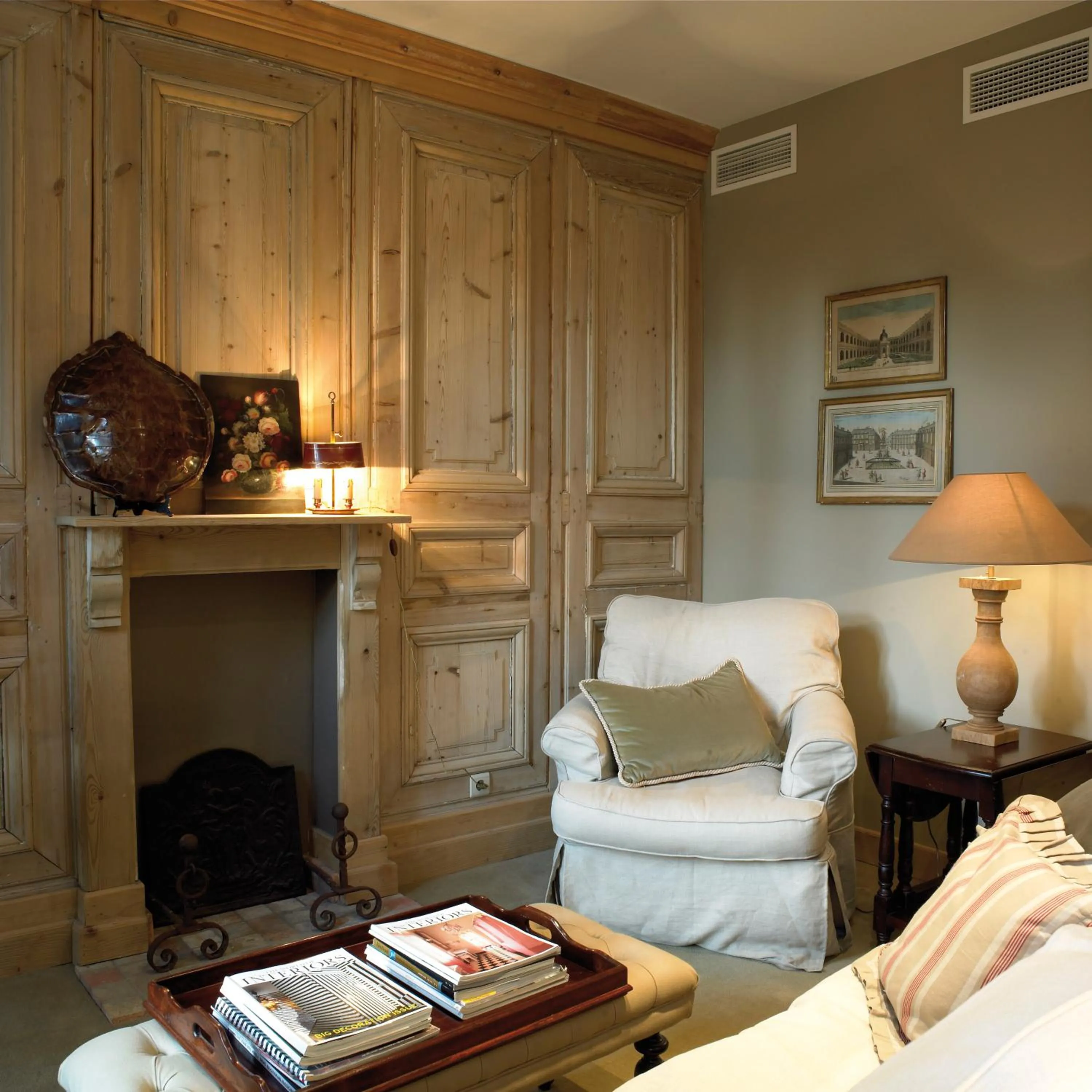 Seating area in B&B Maison le Dragon