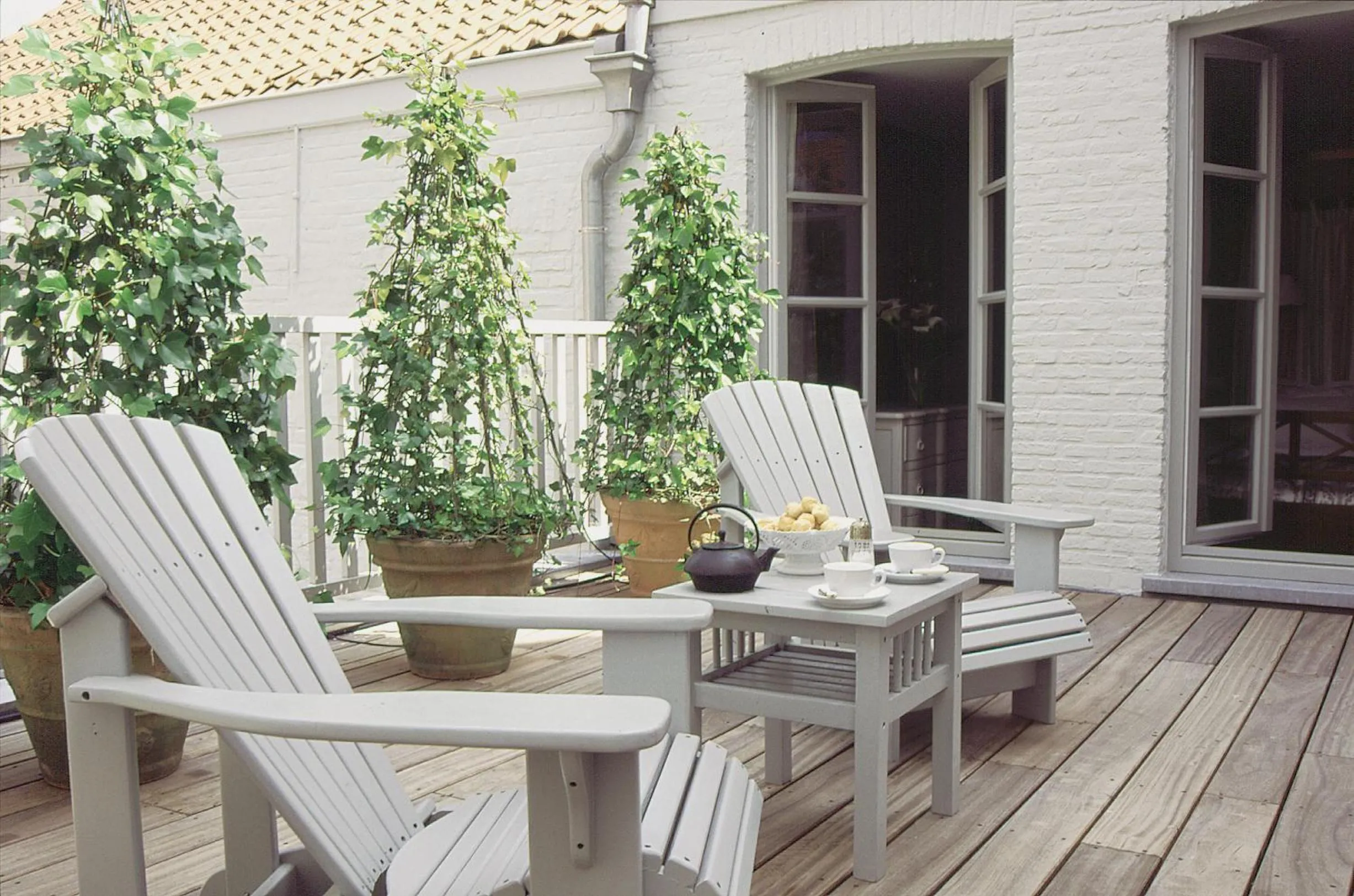 Balcony/Terrace in B&B Maison le Dragon