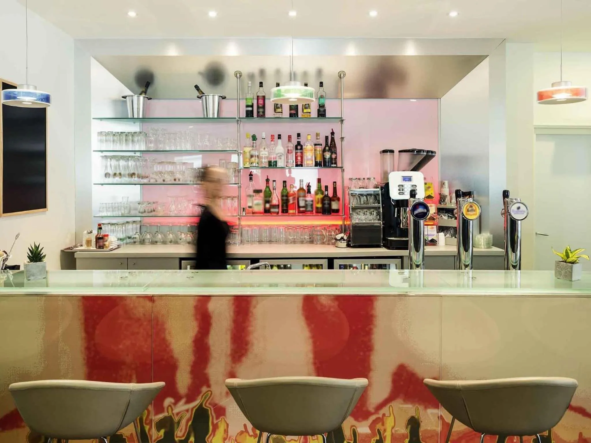 Lounge or bar in ibis Esch Belval