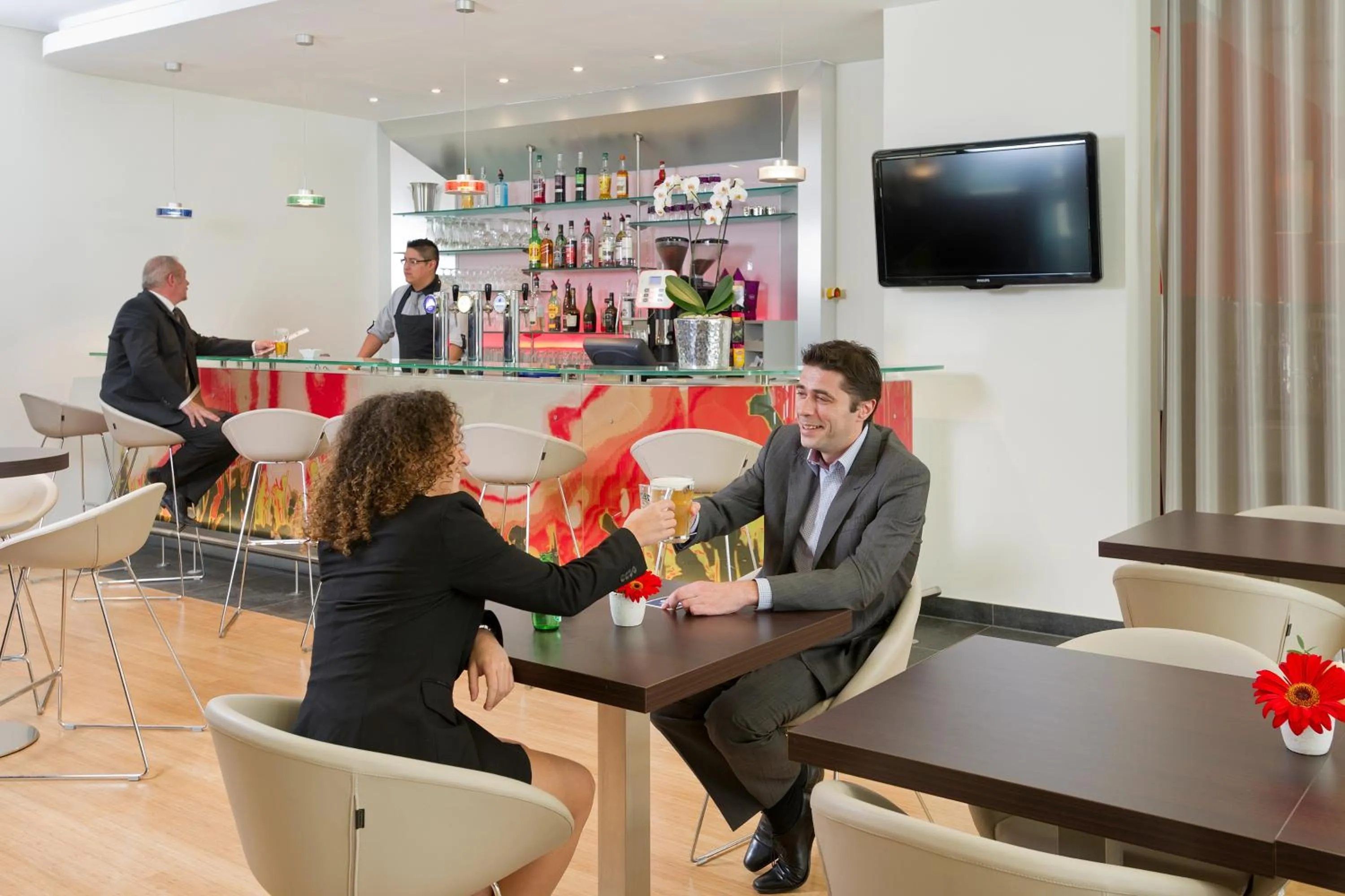 Lounge or bar in ibis Esch Belval