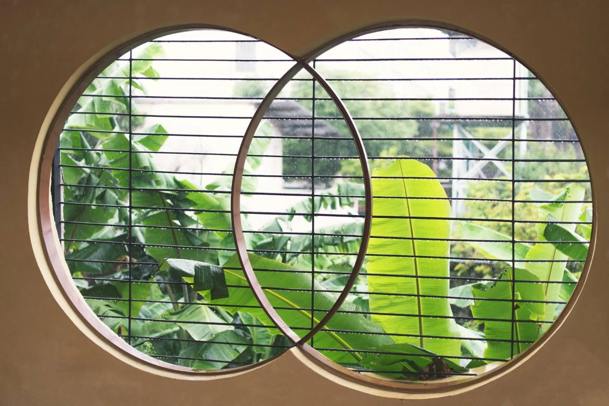 Garden view in 2ROOMS Boutique House