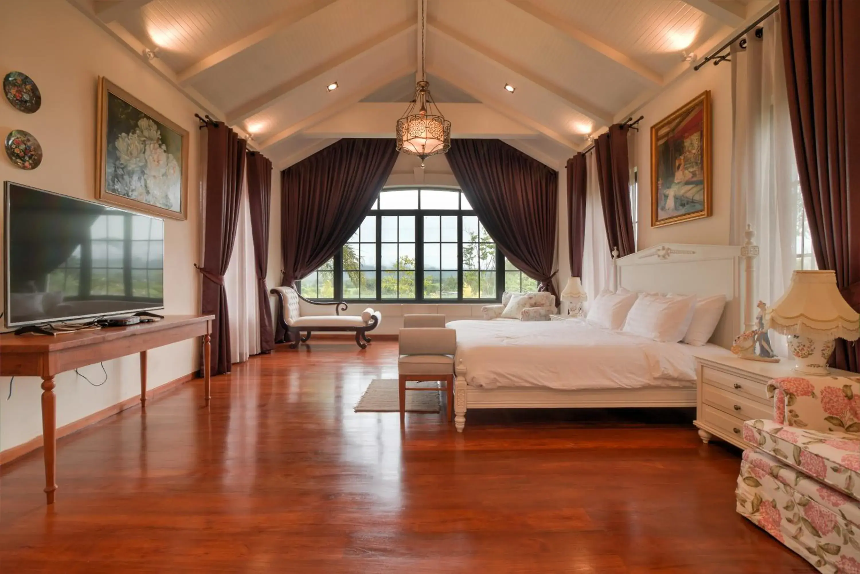 Bedroom, Bed in Chateau de Prim Khao Yai Bedroom, Bed in Chateau de Prim Khao Yai