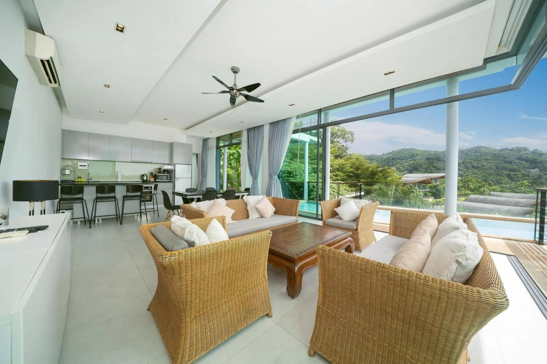 Floor plan in Kamala Sea View-villa with private pool and maid