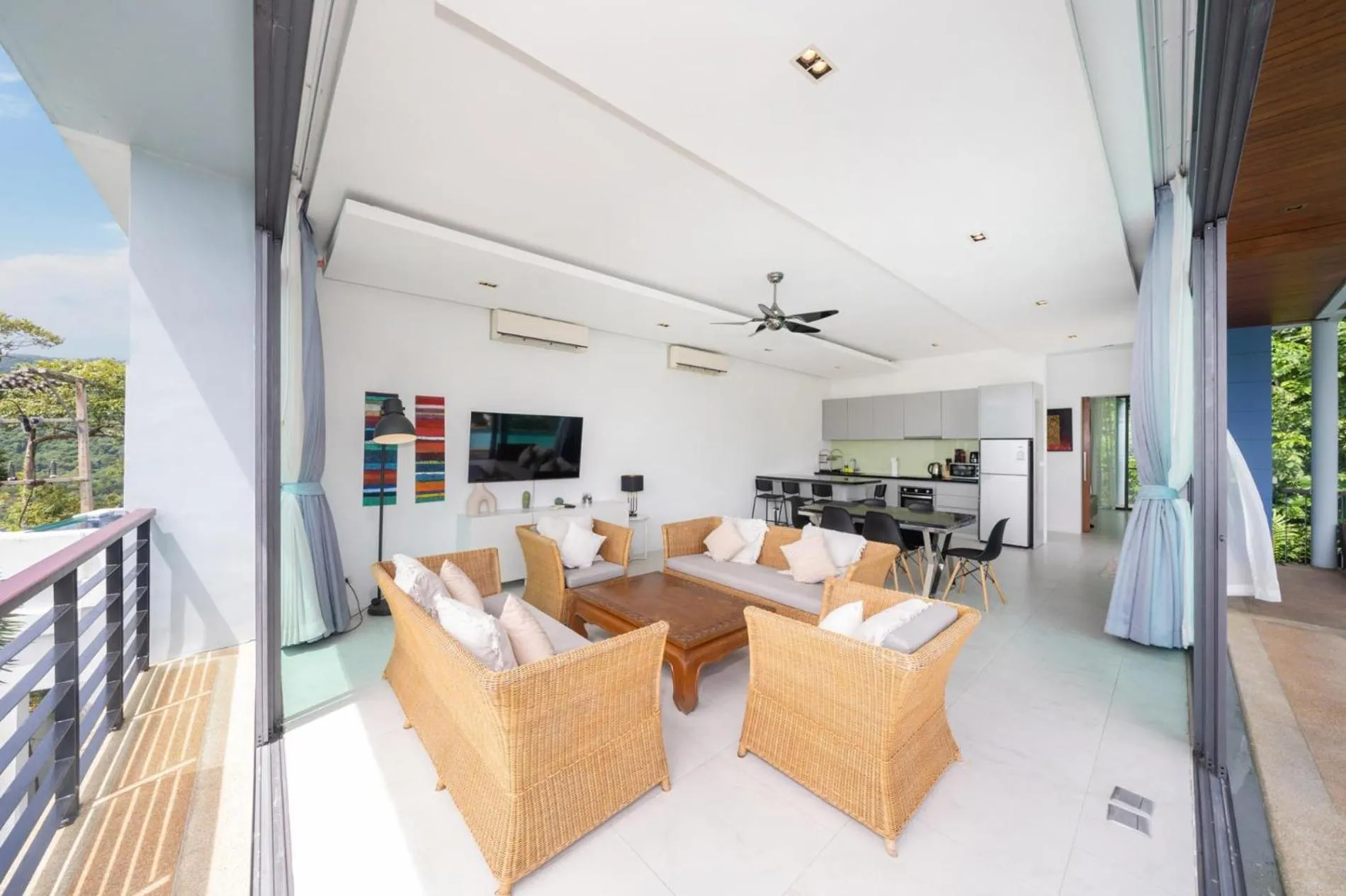 Floor plan in Kamala Sea View-villa with private pool and maid