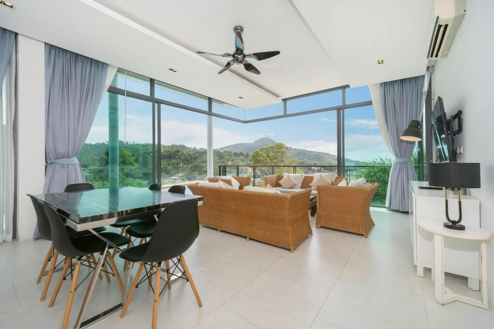 Floor plan in Kamala Sea View-villa with private pool and maid