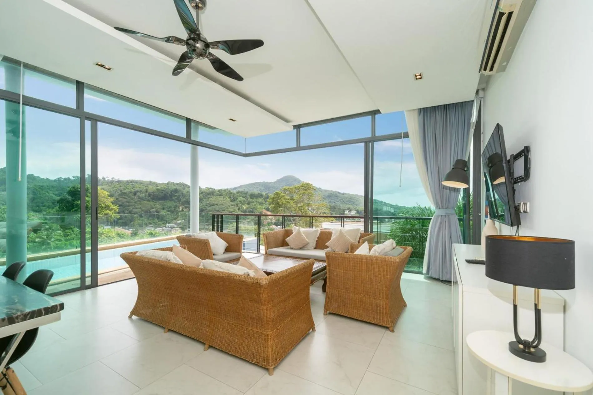 Floor plan in Kamala Sea View-villa with private pool and maid