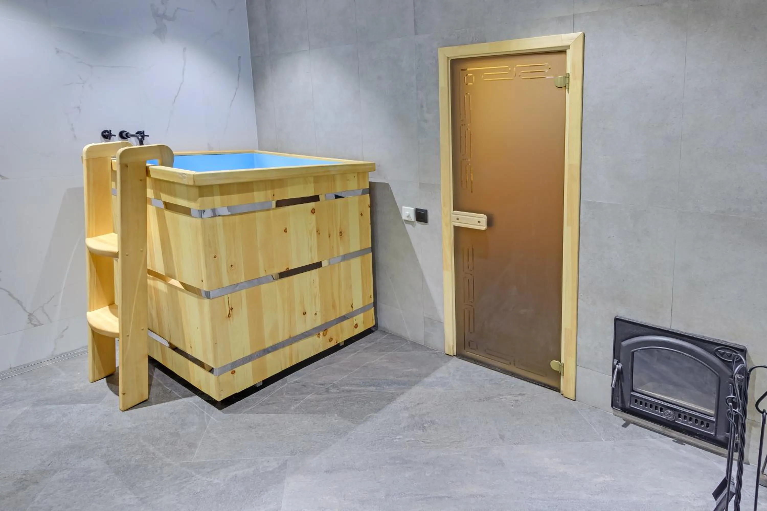 Sauna in Eleven Hotel and Hall