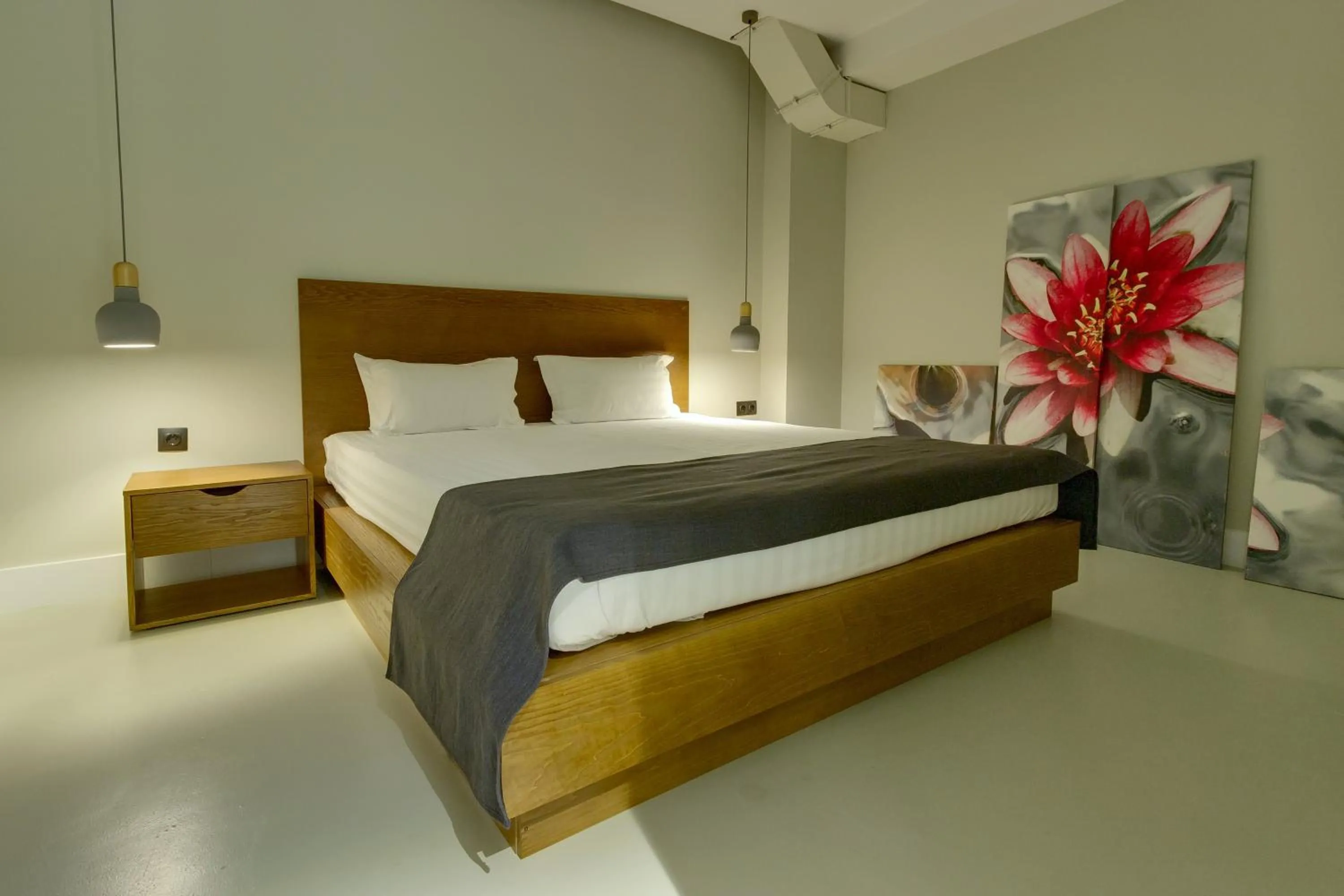 Bed in Eleven Hotel and Hall