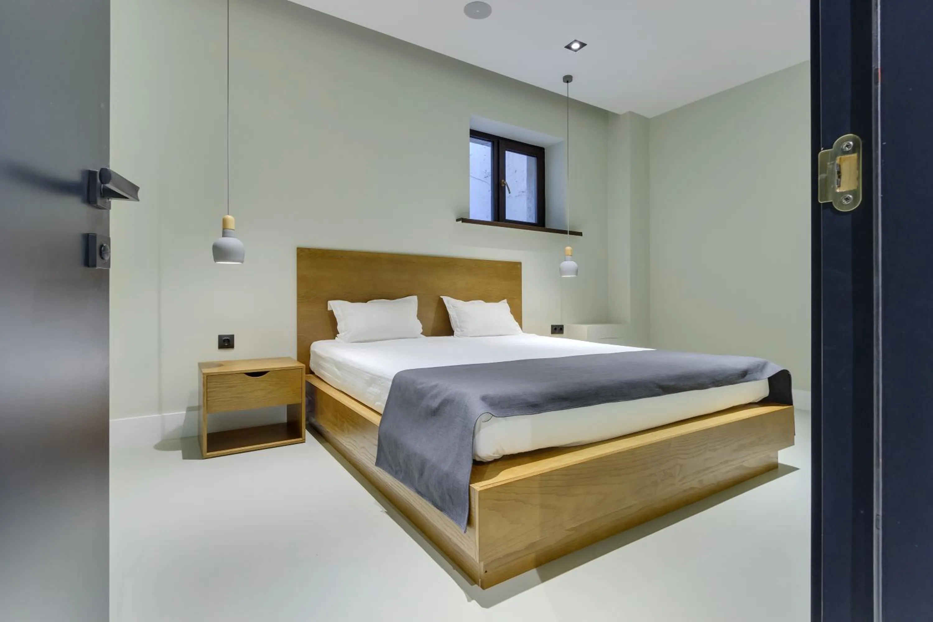 Bed in Eleven Hotel and Hall