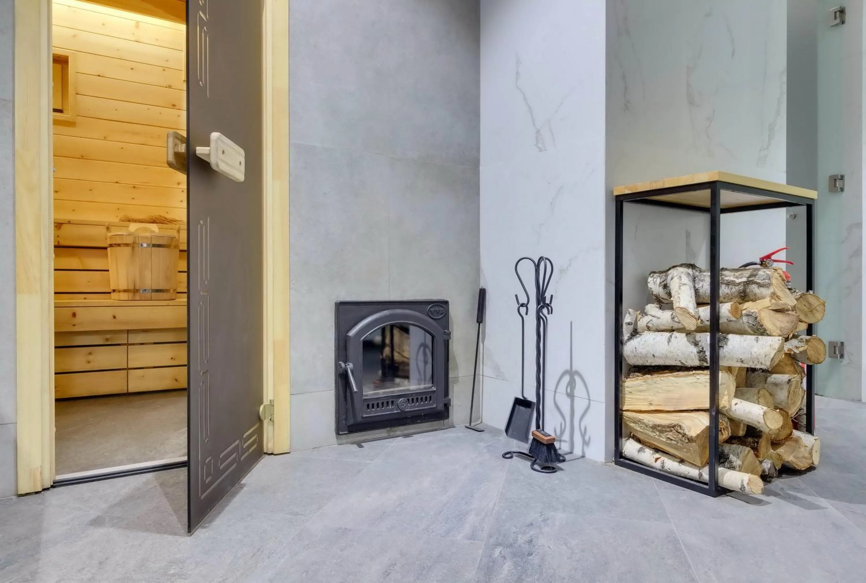 Sauna in Eleven Hotel and Hall