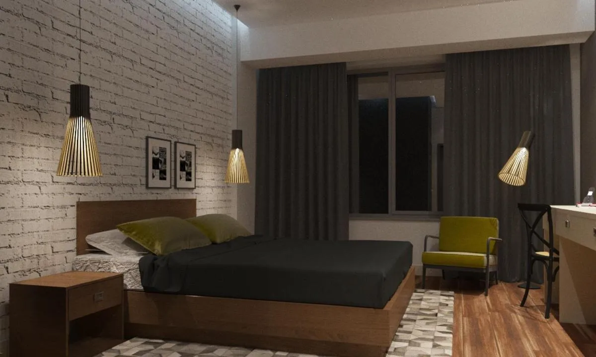 Bed in Eleven Hotel and Hall