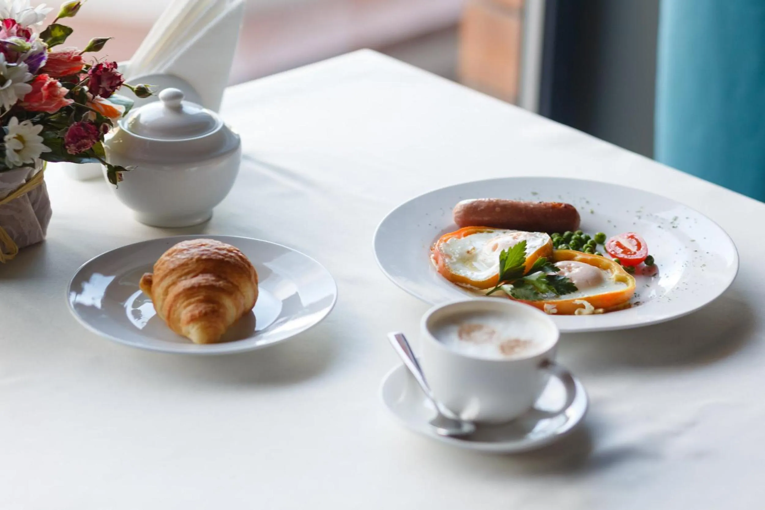 Food close-up in Eleven Hotel and Hall