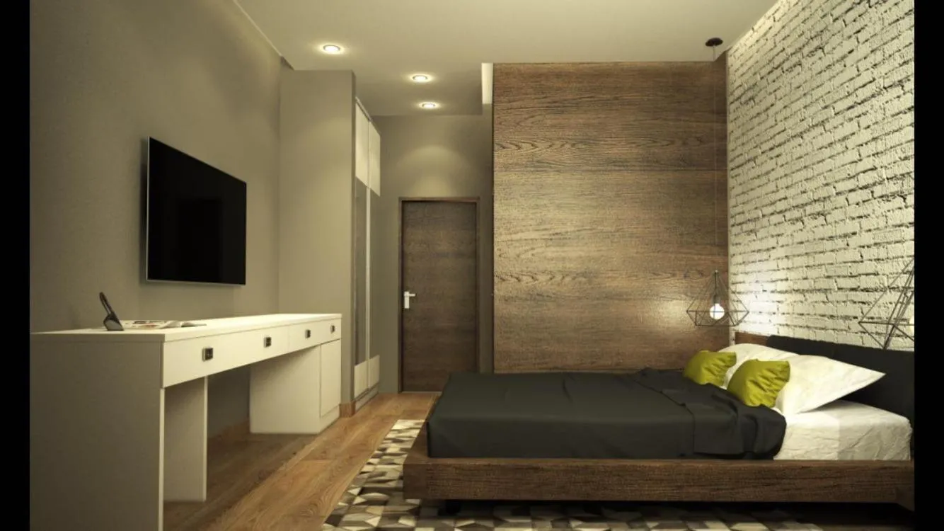Bed in Eleven Hotel and Hall