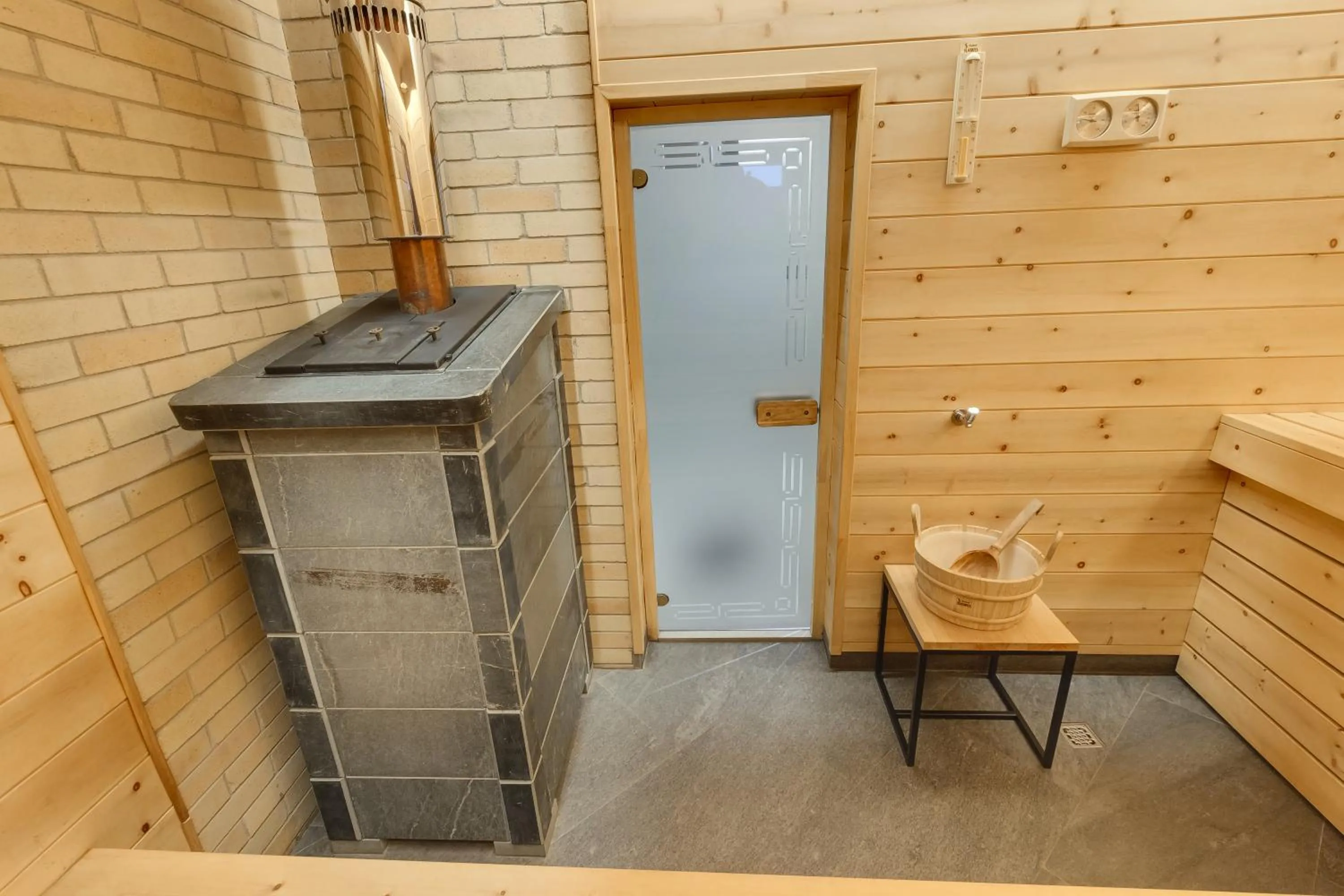 Sauna in Eleven Hotel and Hall
