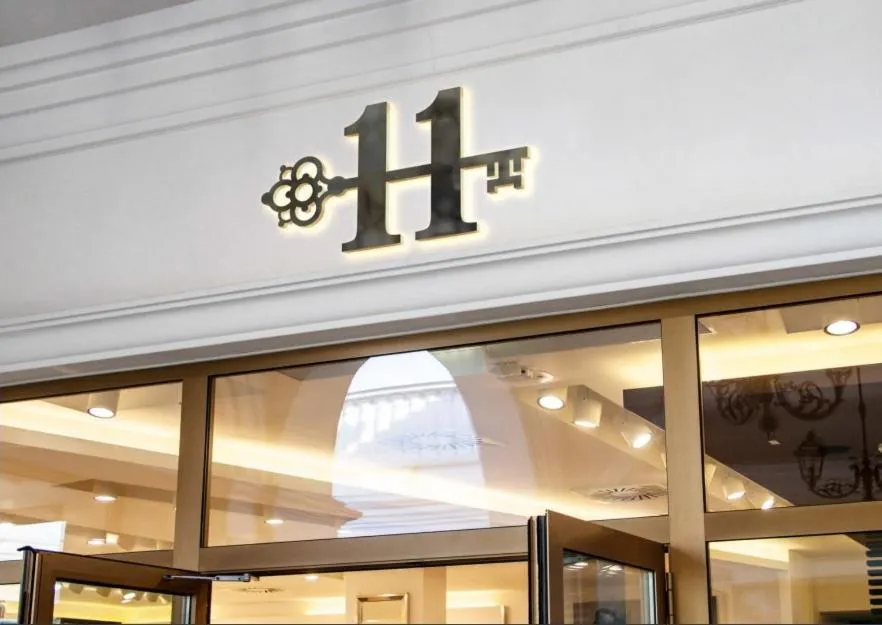 Logo/Certificate/Sign in Eleven Hotel and Hall