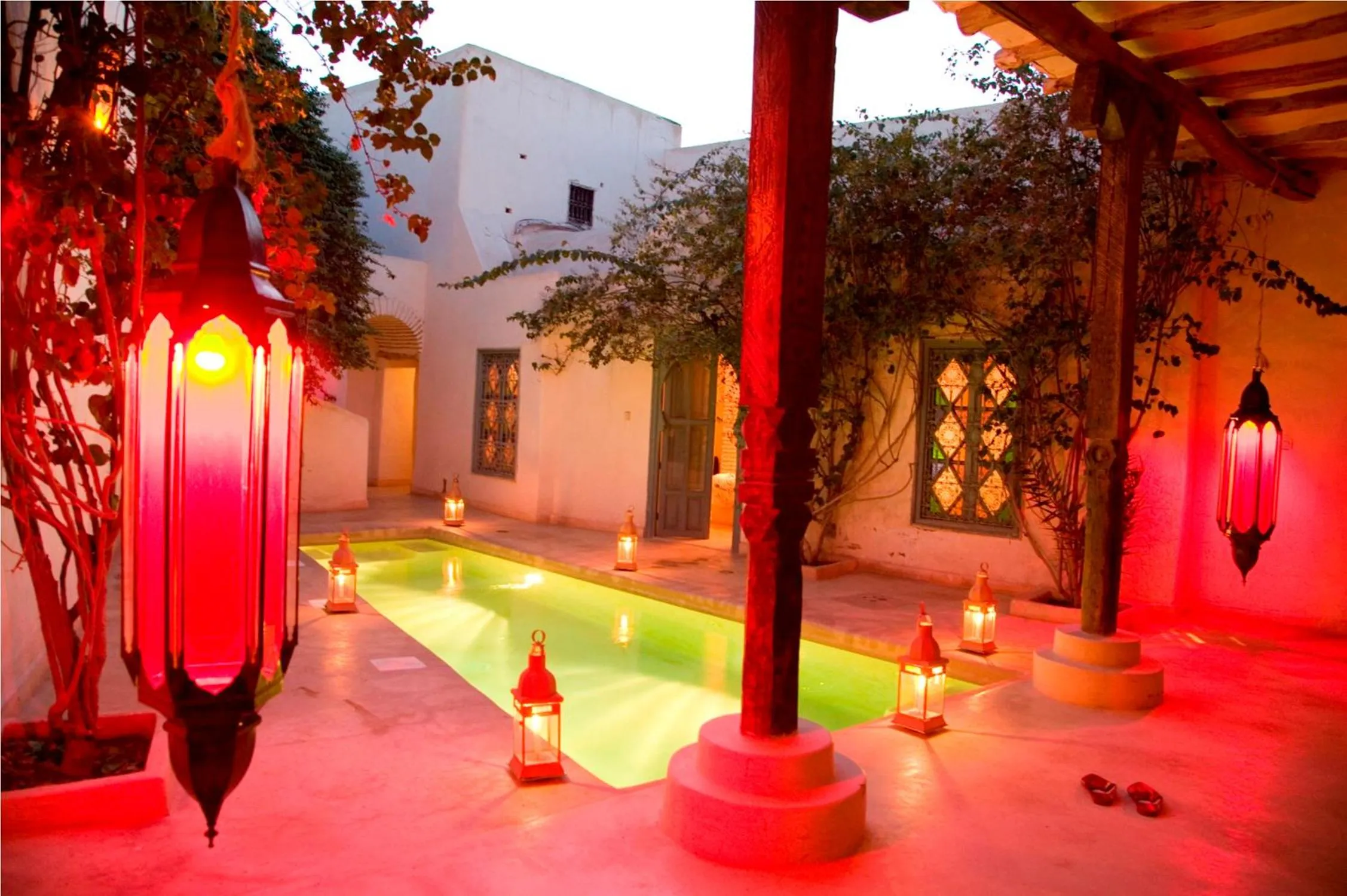 Swimming pool in Caravan Serai