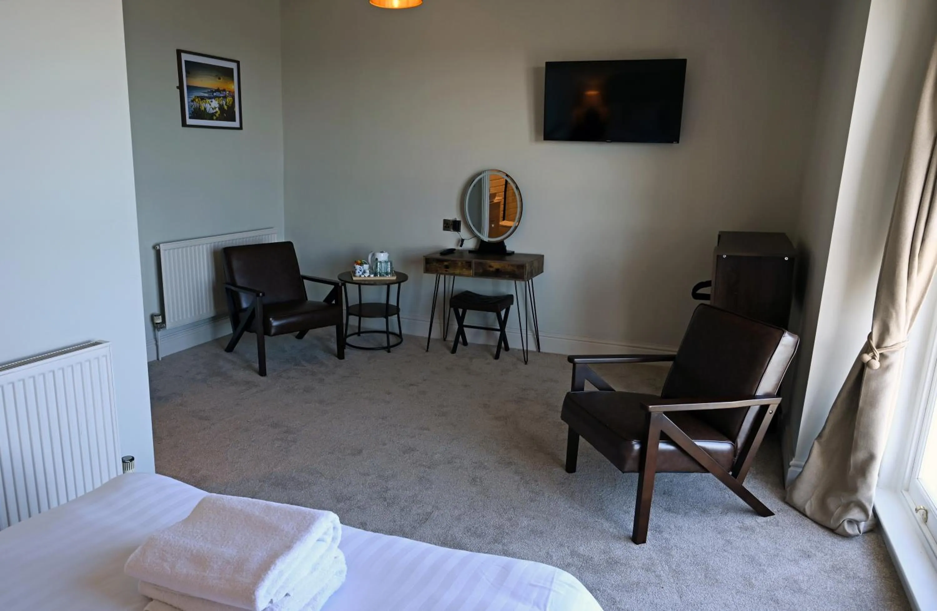 Bed in Royal Lion Hotel