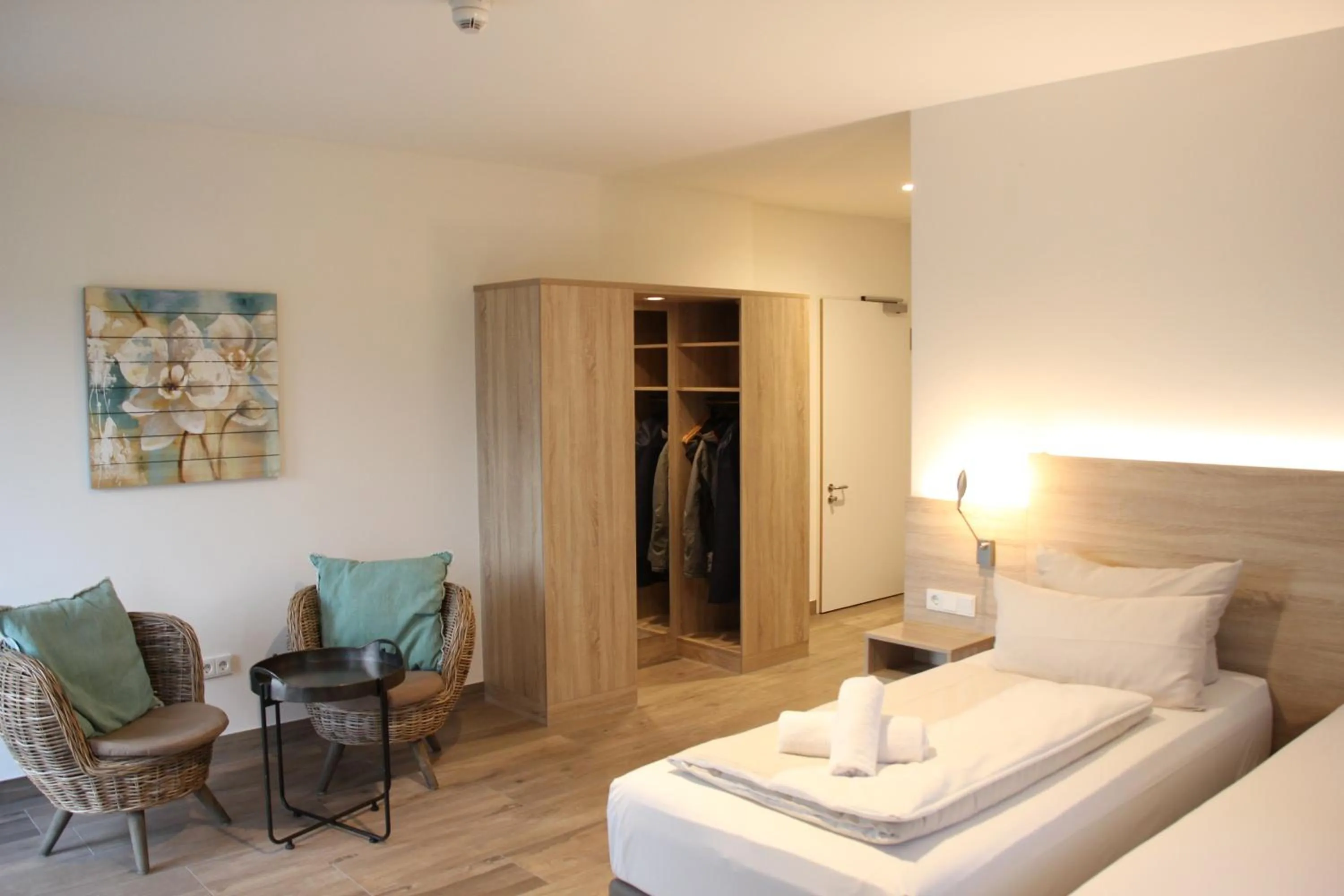 Bed in Hotel Weinhaus Möhle