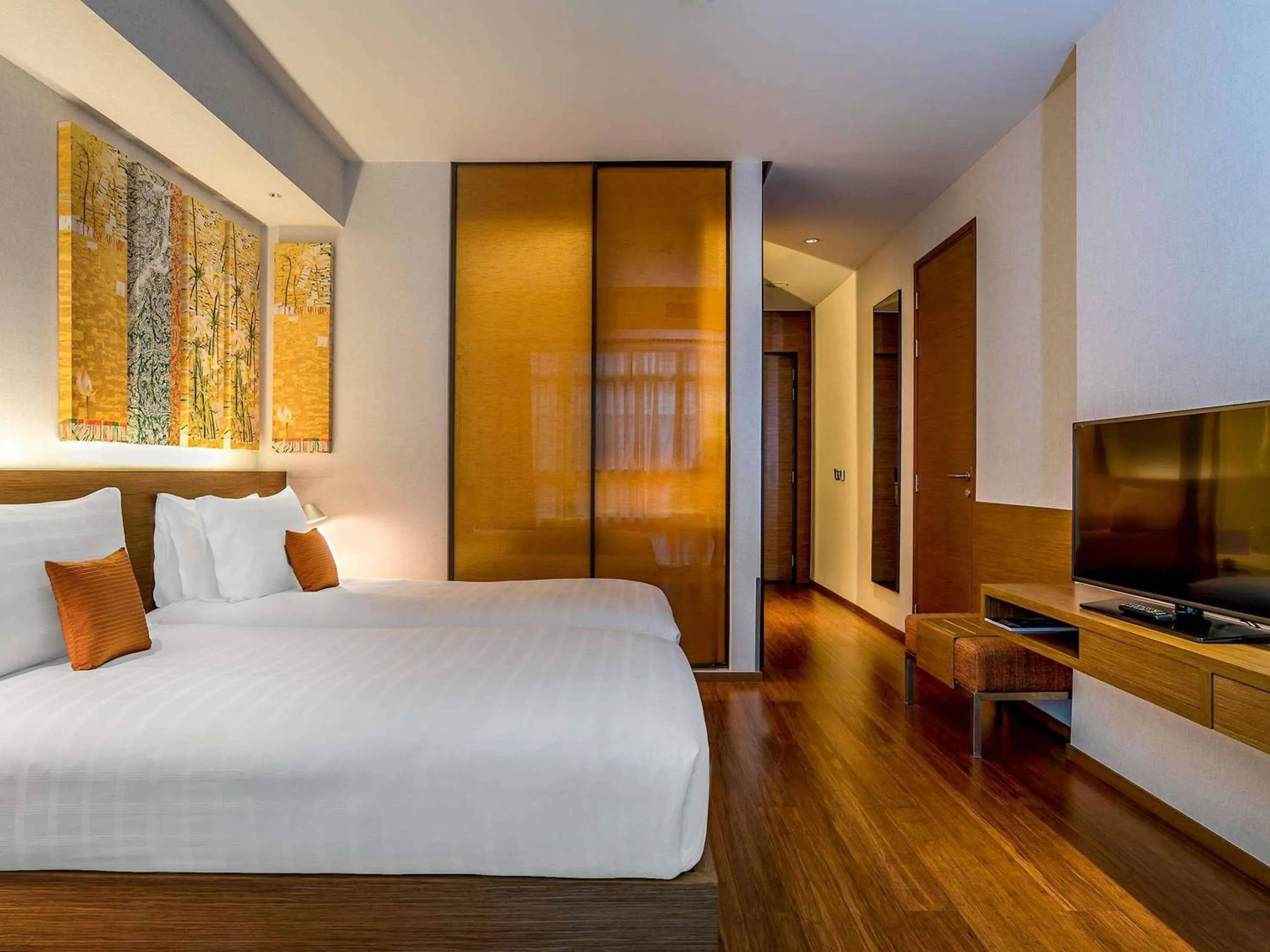 Bedroom, Bed in Pullman Bangkok King Power