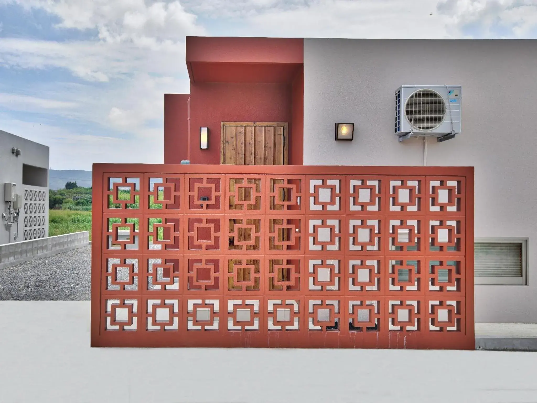 Facade/entrance in Cottage Sea Wind Nakijin Facade/entrance in Cottage Sea Wind Nakijin