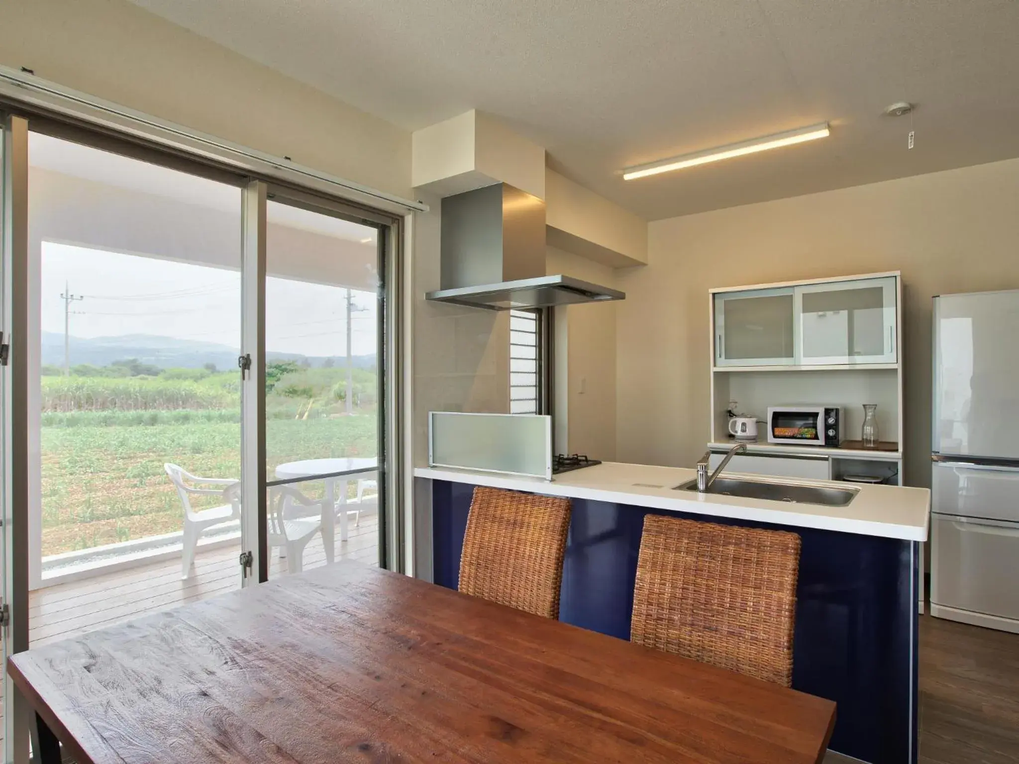 Living room in Cottage Sea Wind Nakijin Living room in Cottage Sea Wind Nakijin