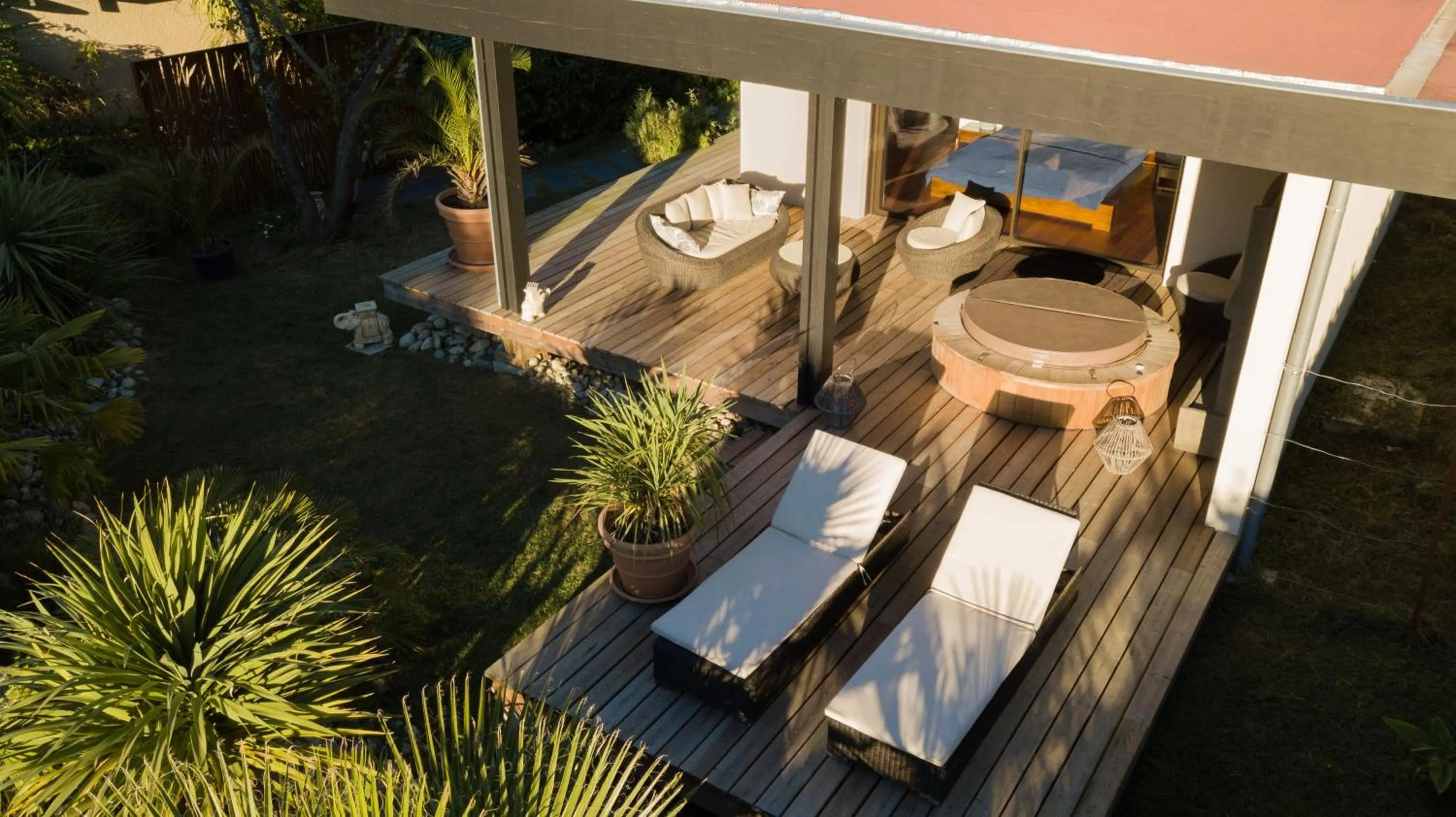 Patio in Villa Margaux