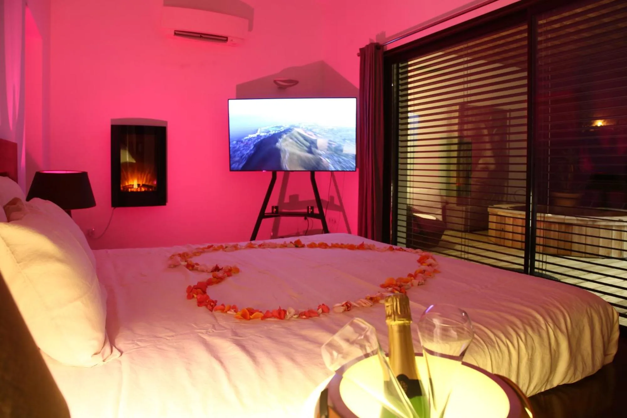 Bed in Villa Margaux