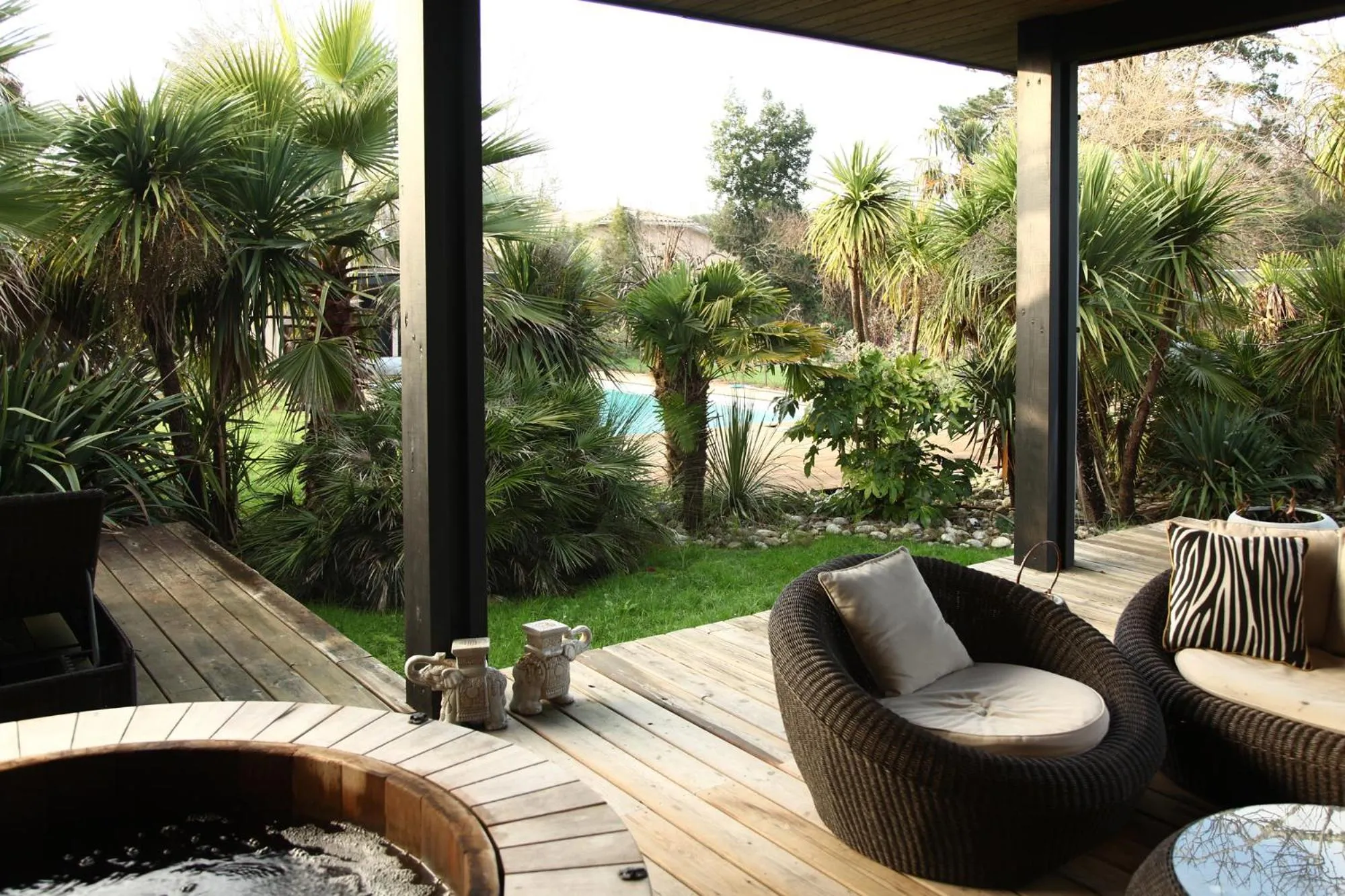 Patio in Villa Margaux