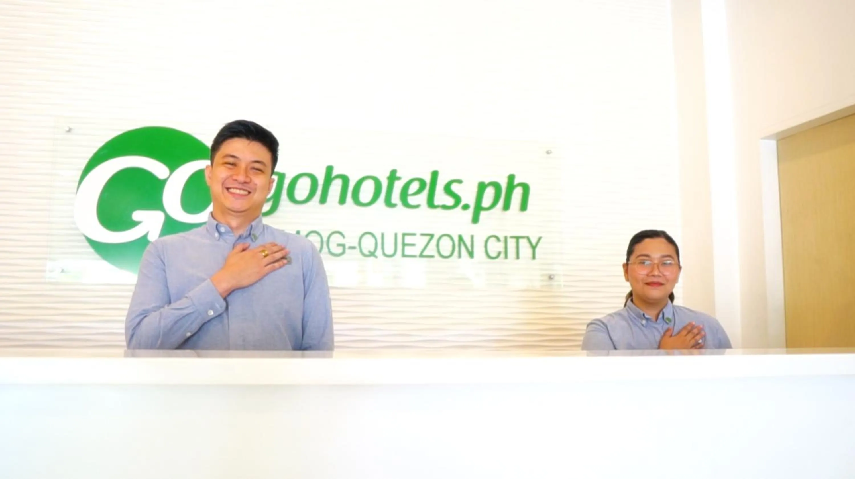 People in Go Hotels Timog