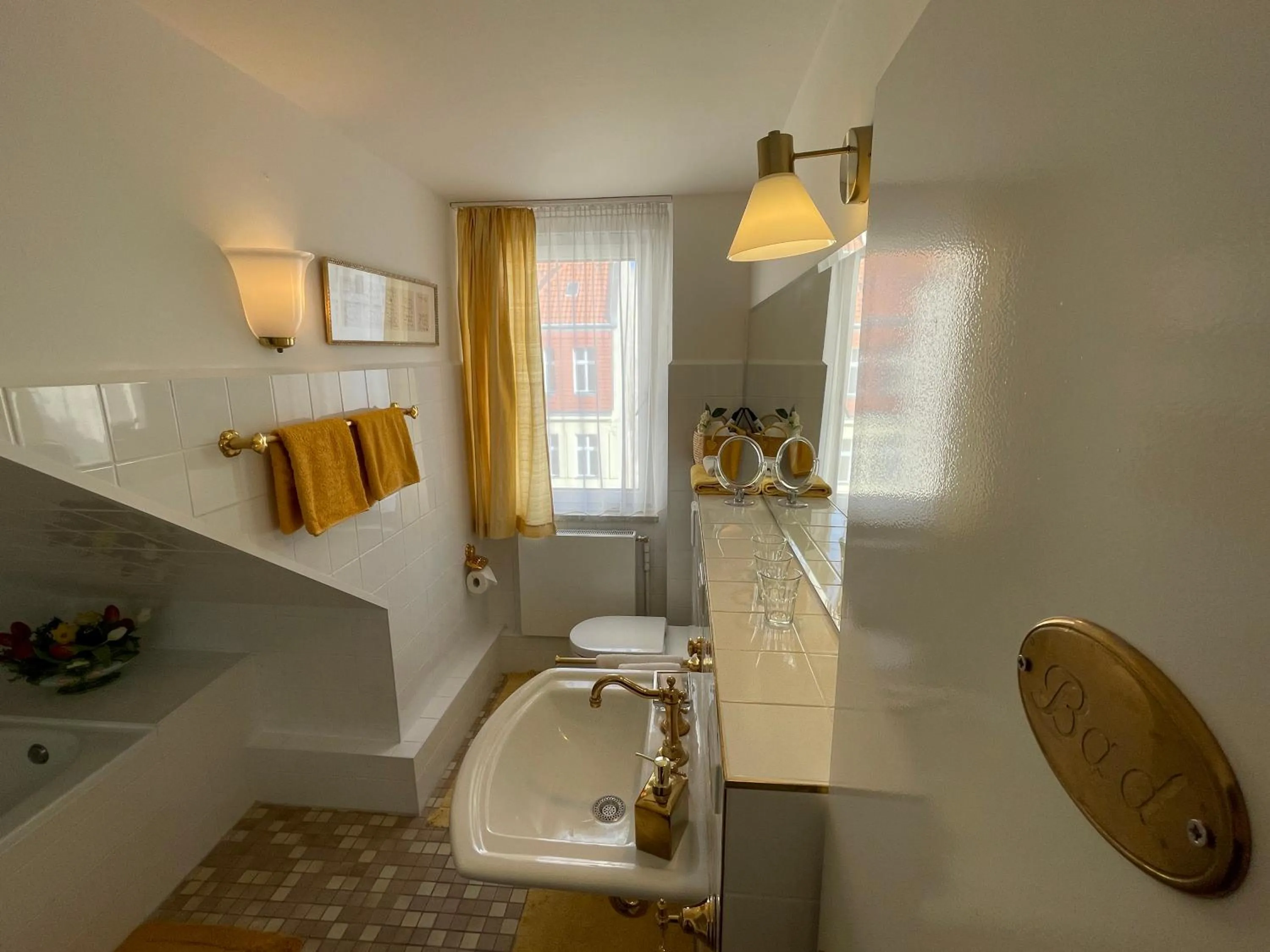 Bathroom in Das Literaturhotel Berlin