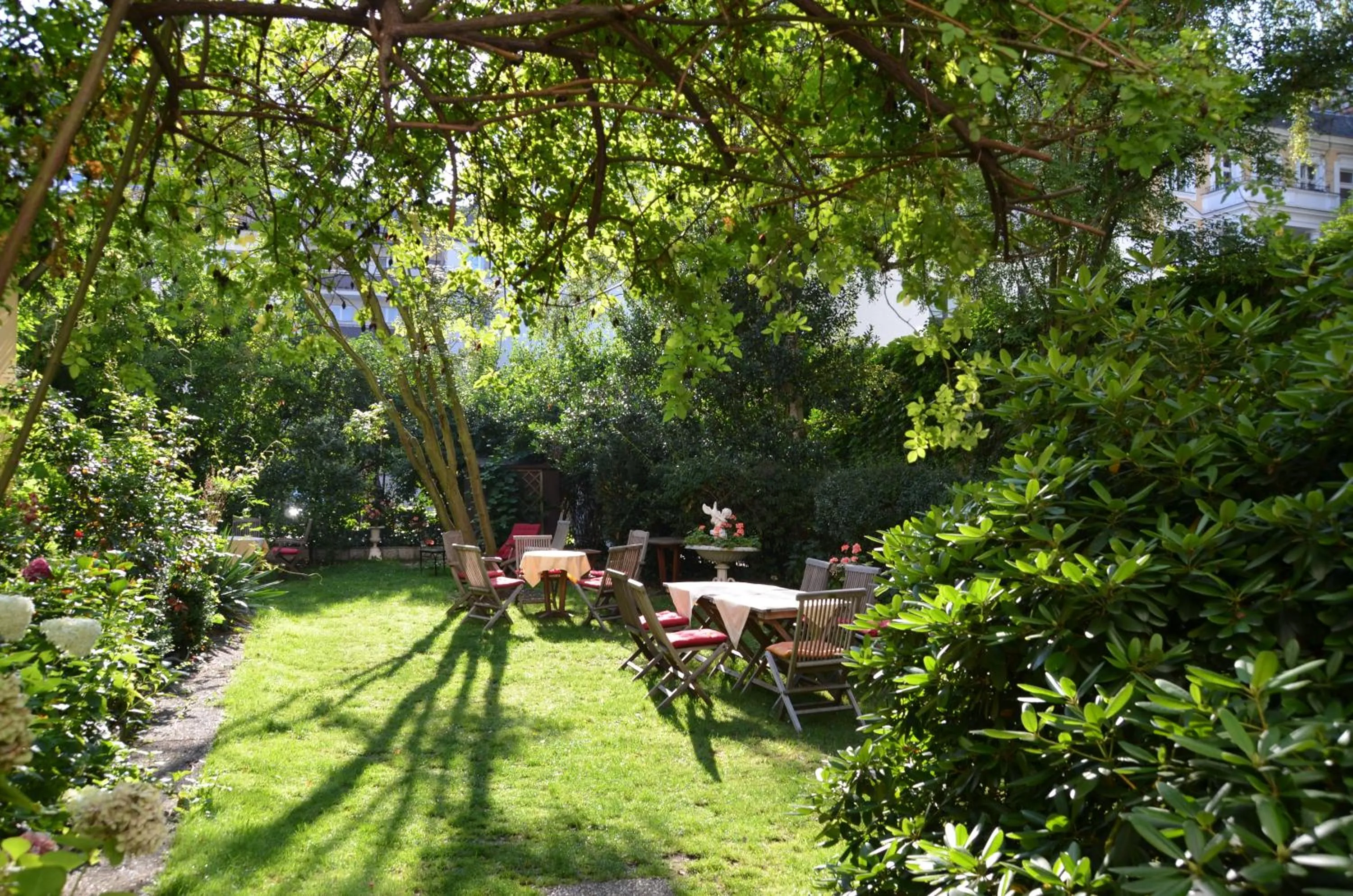 Garden in Das Literaturhotel Berlin