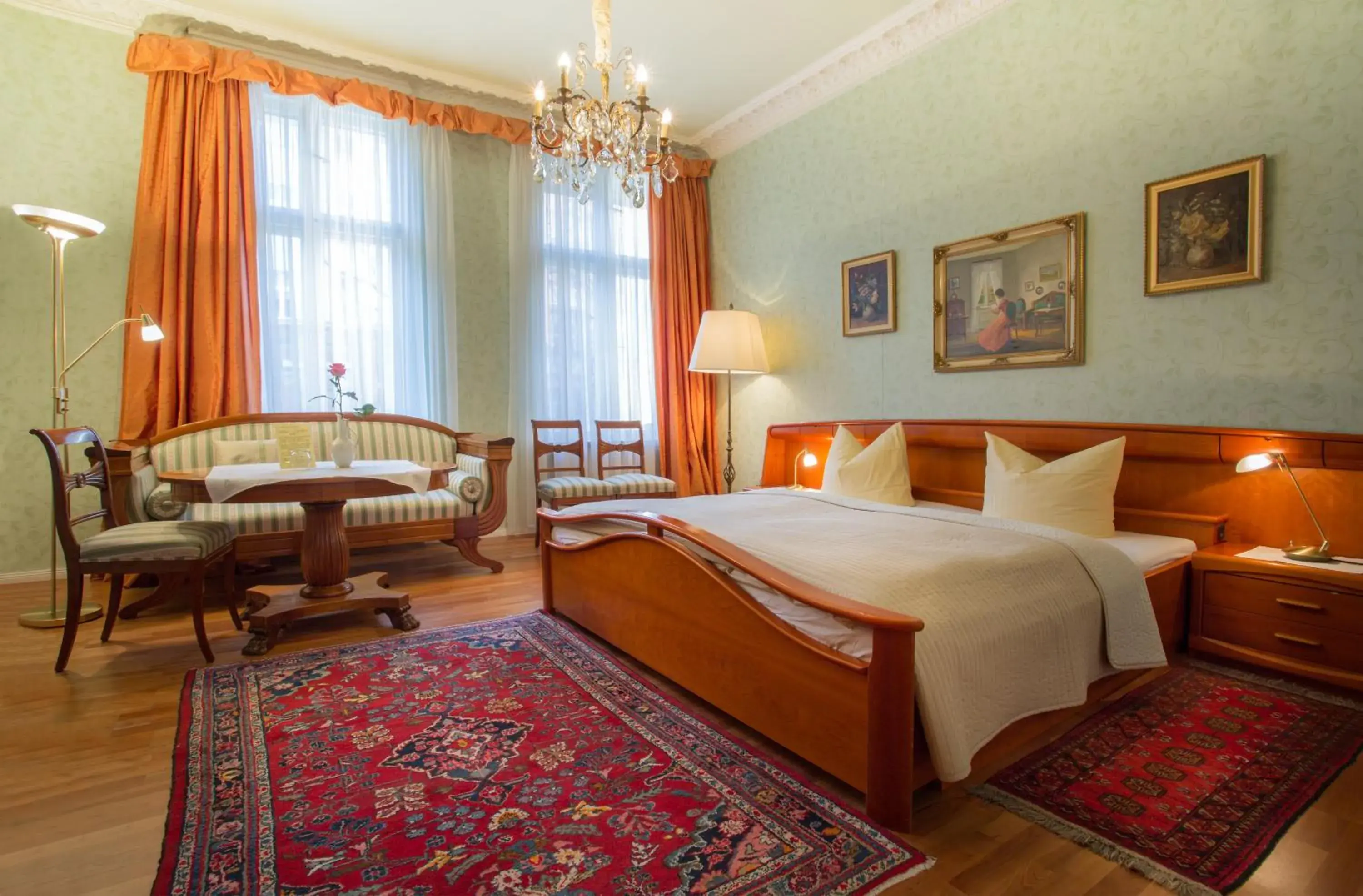 Deluxe Double Room - single occupancy in Das Literaturhotel Berlin Deluxe Double Room - single occupancy in Das Literaturhotel Berlin