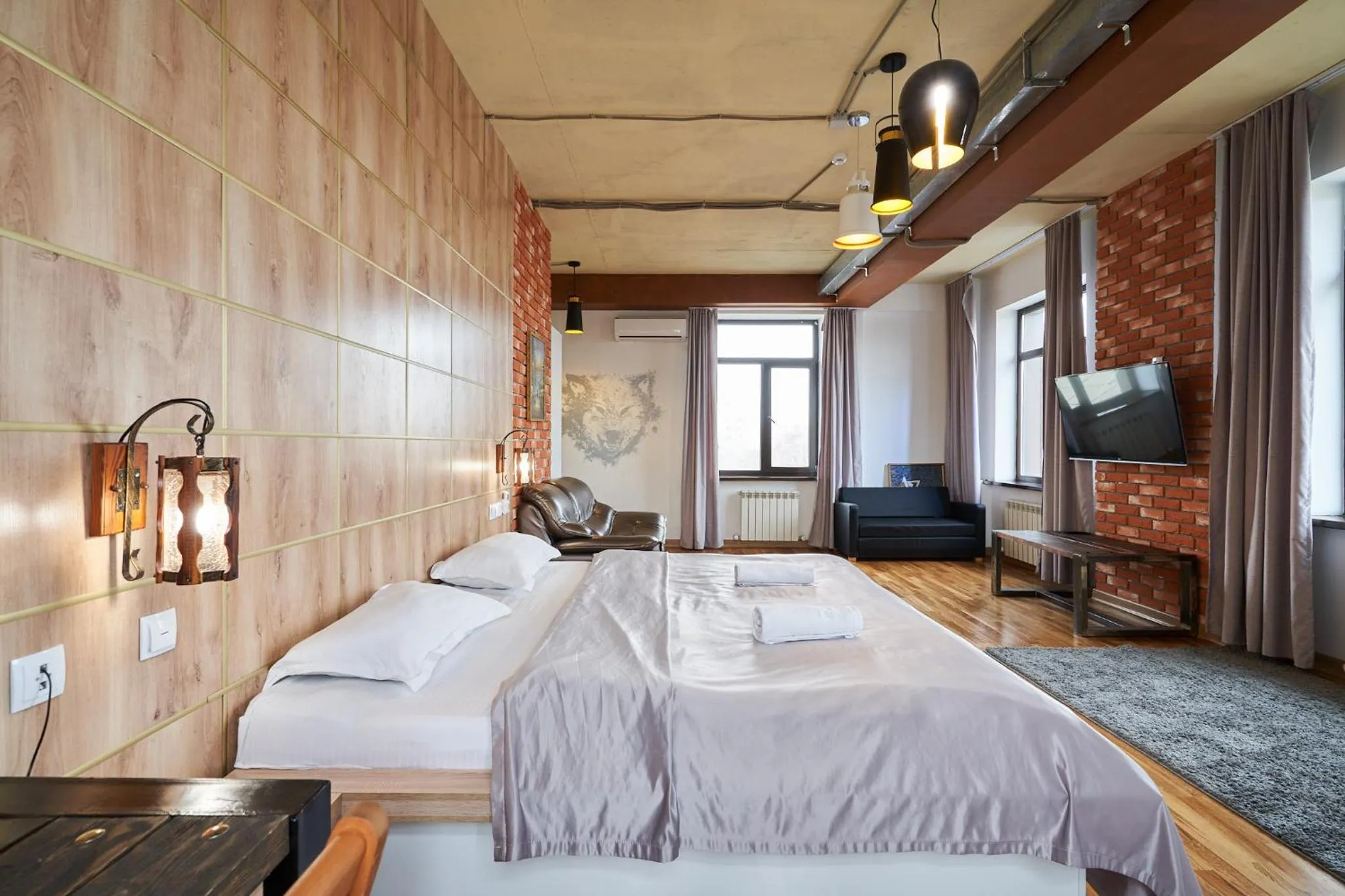 Photo of the whole room in 7 days hotel