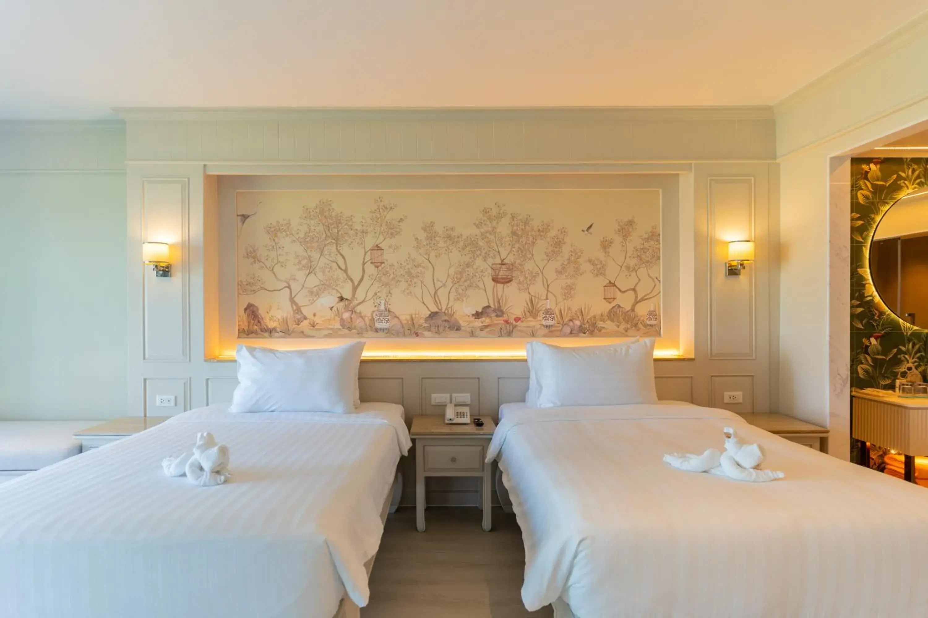 Bed in The Hotspring Beach Resort & Spa - SHA Extra Plus Bed in The Hotspring Beach Resort & Spa - SHA Extra Plus