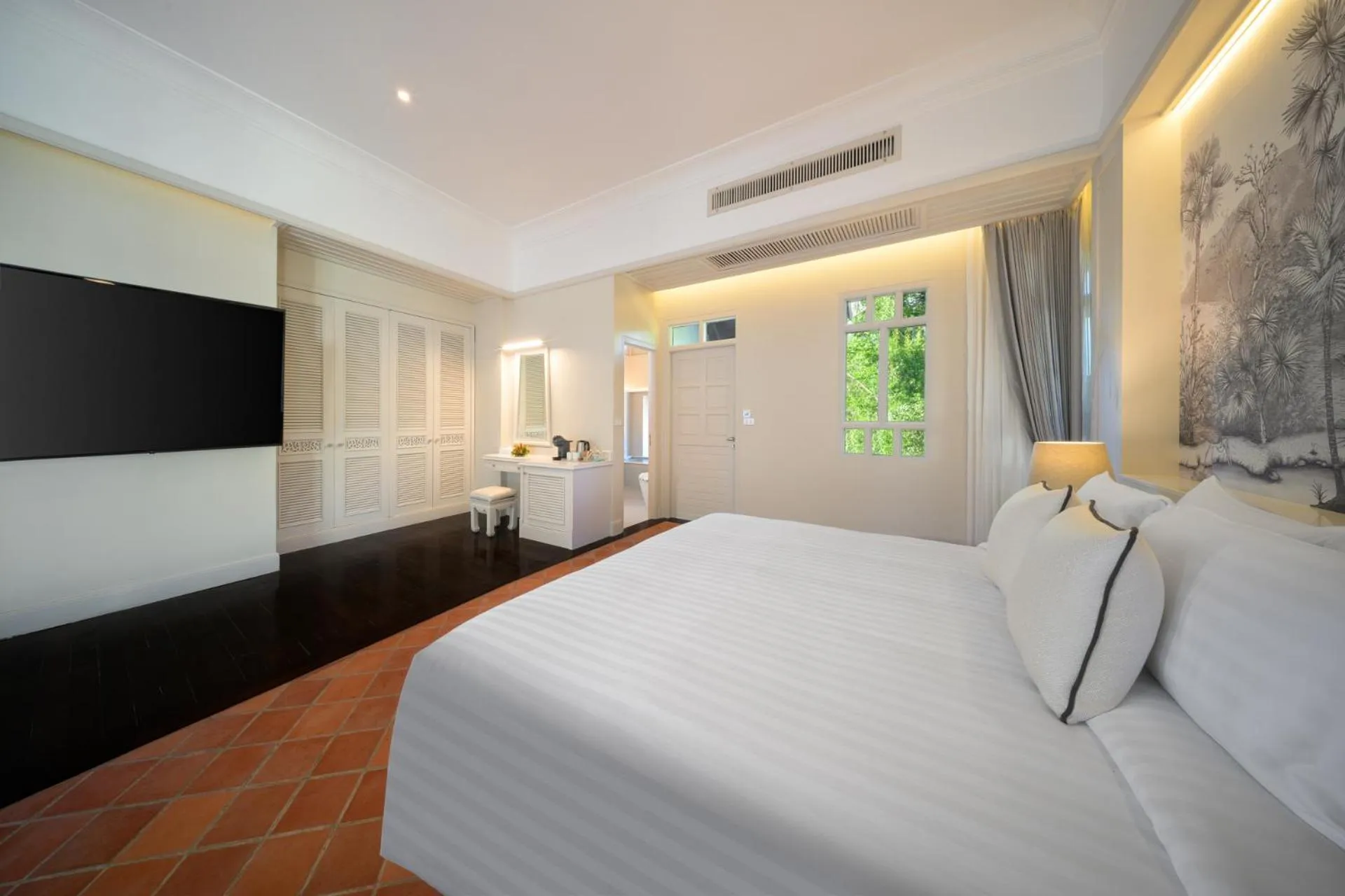 Bed in The Hotspring Beach Resort & Spa - SHA Extra Plus