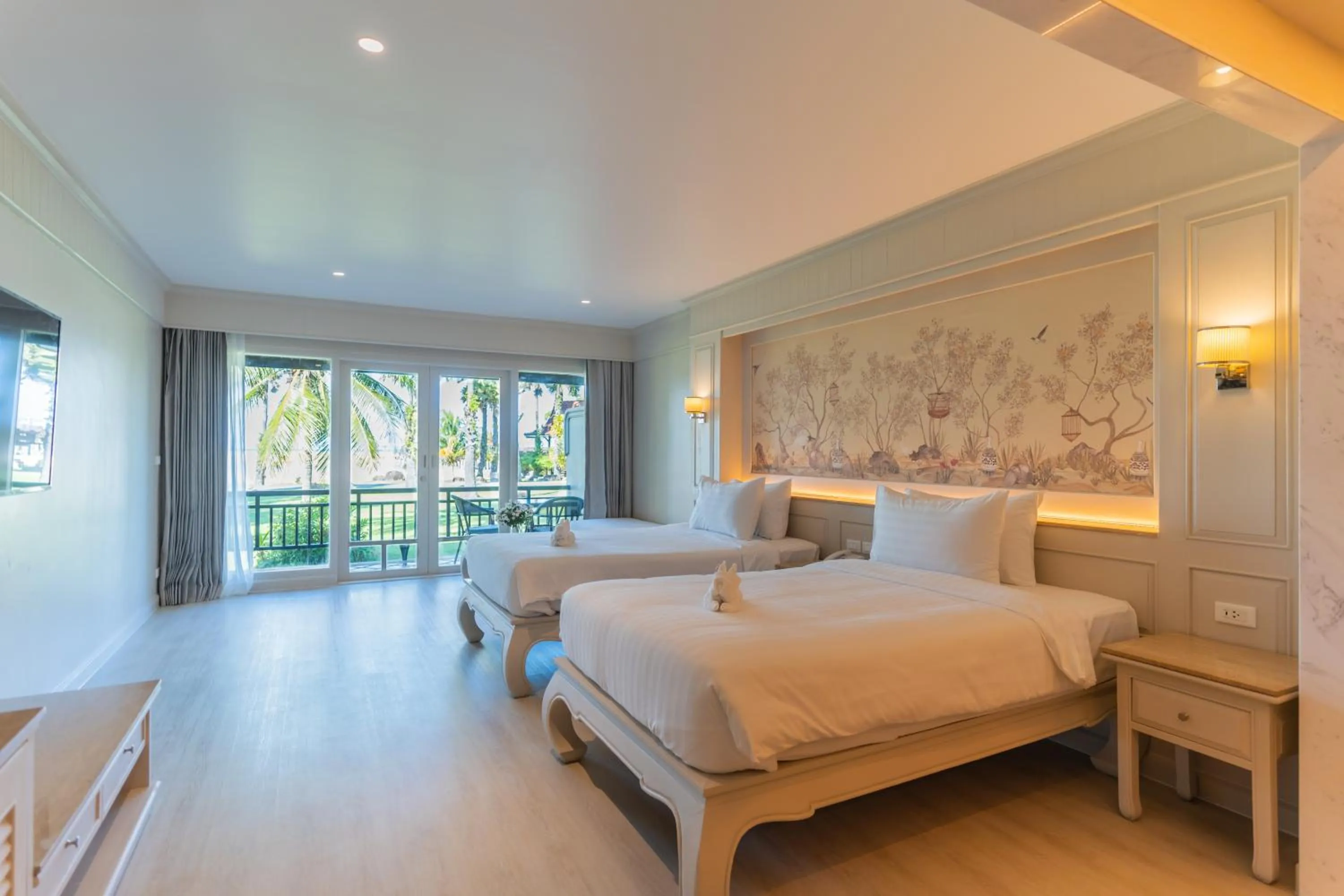 Bed in The Hotspring Beach Resort & Spa - SHA Extra Plus