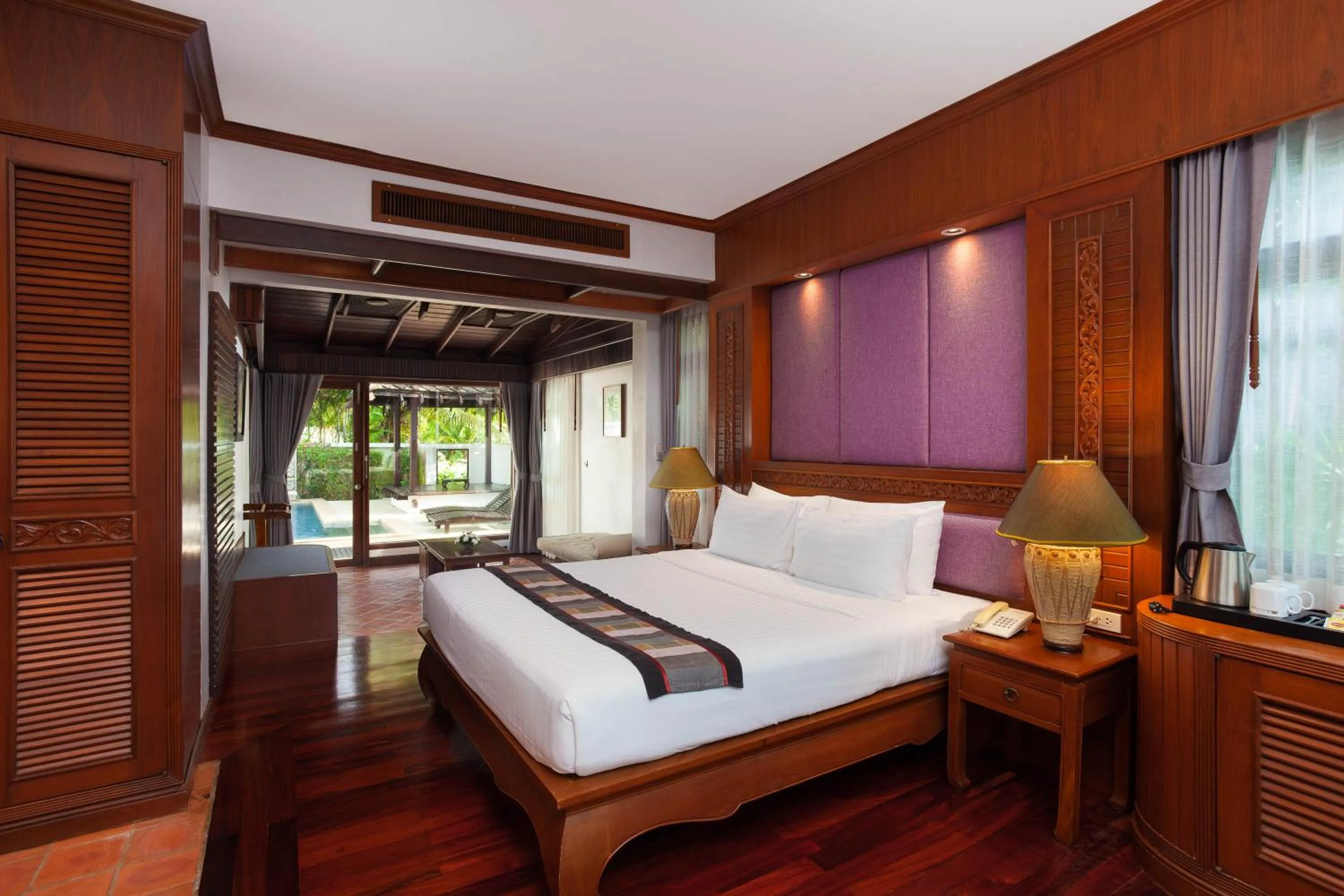 Bed in The Hotspring Beach Resort & Spa - SHA Extra Plus