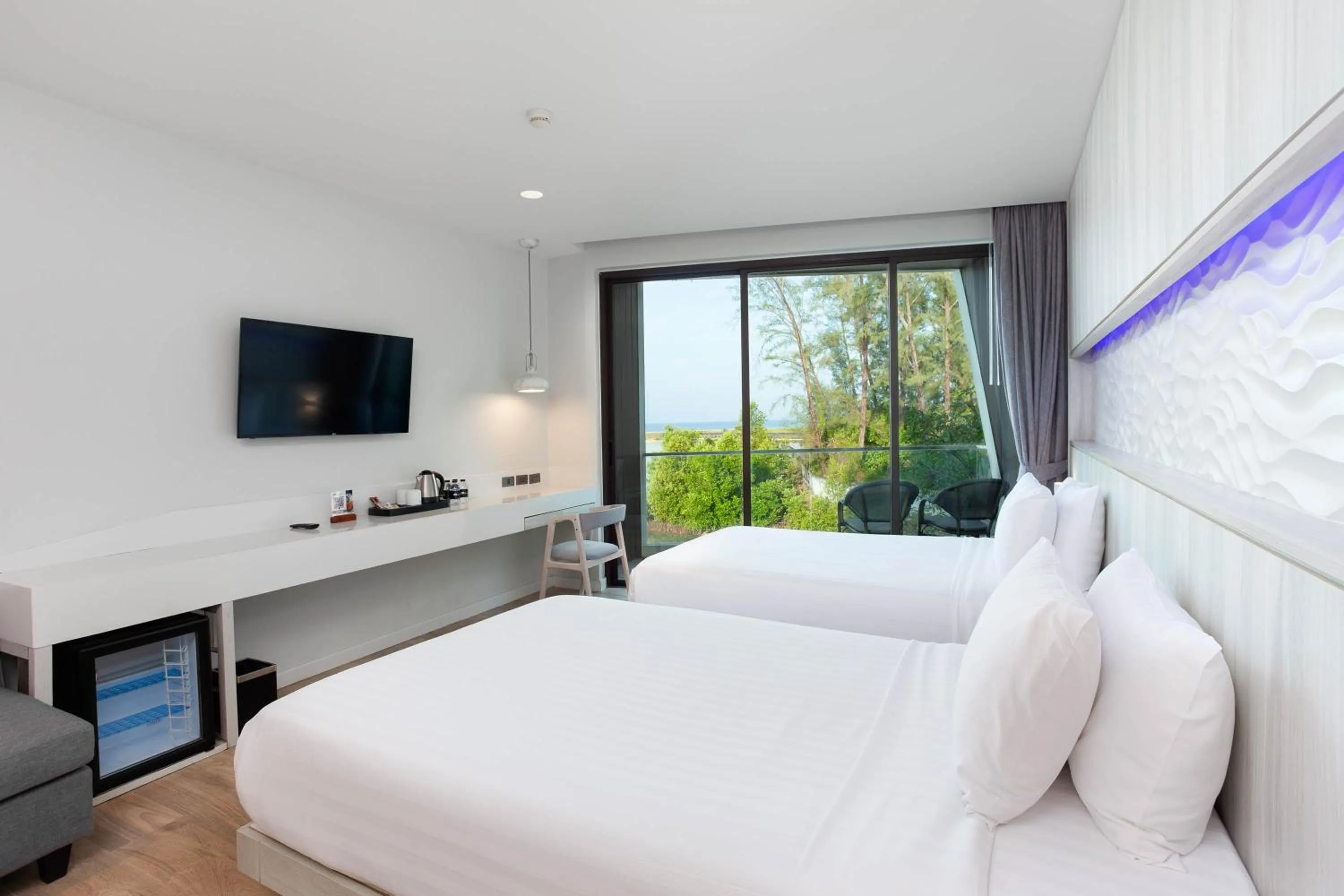 Bed in The Hotspring Beach Resort & Spa - SHA Extra Plus
