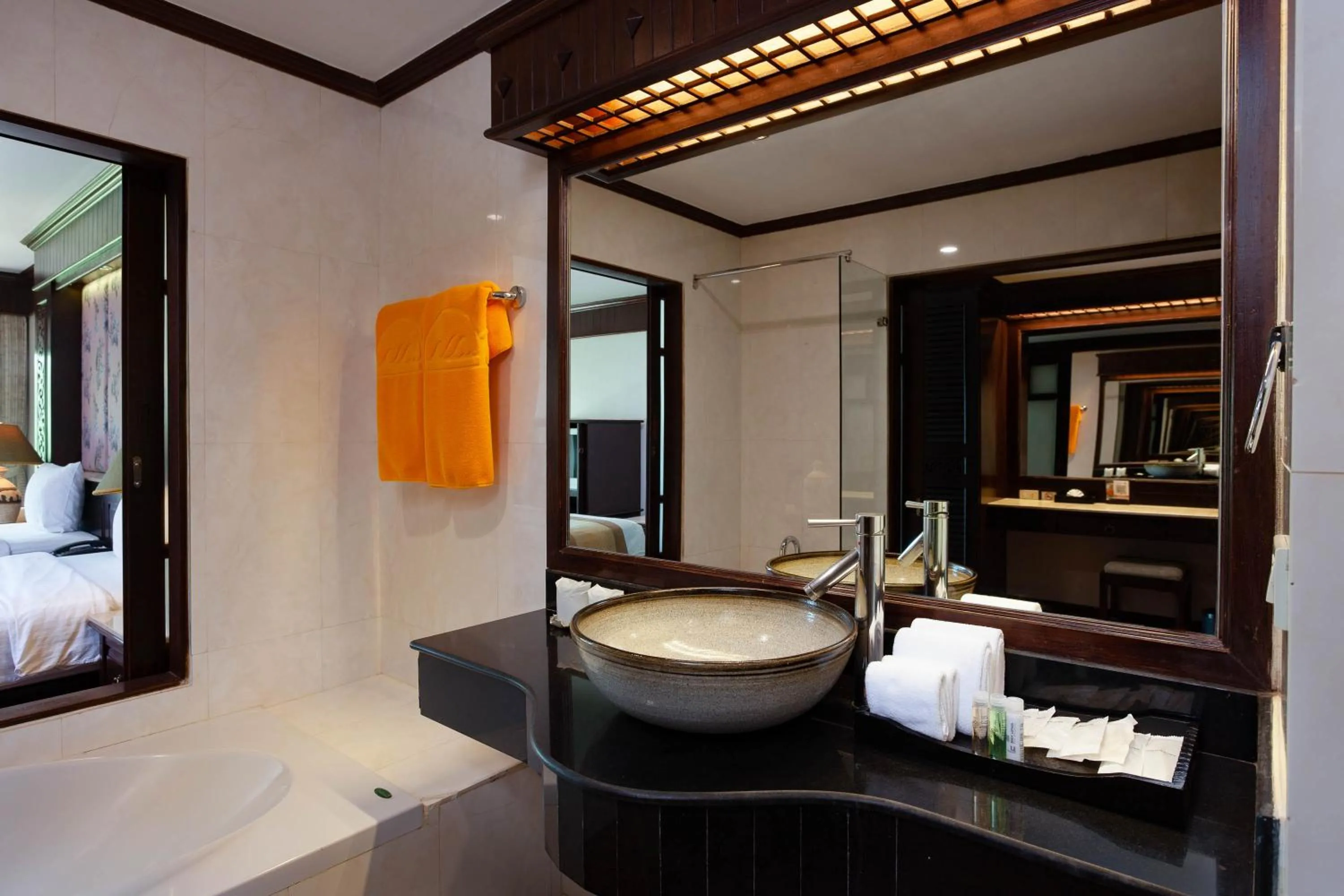 Bed in The Hotspring Beach Resort & Spa - SHA Extra Plus