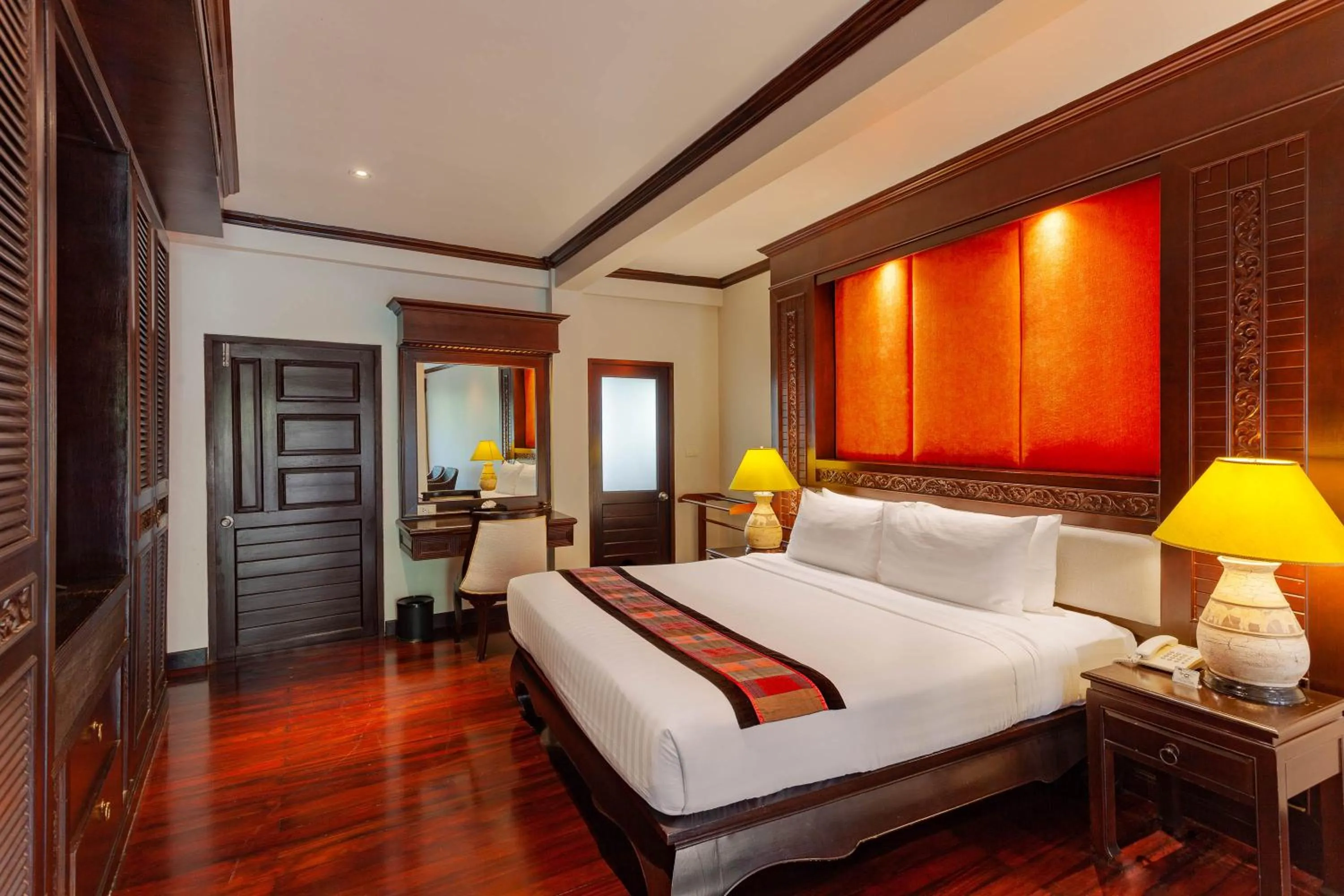 Bed in The Hotspring Beach Resort & Spa - SHA Extra Plus