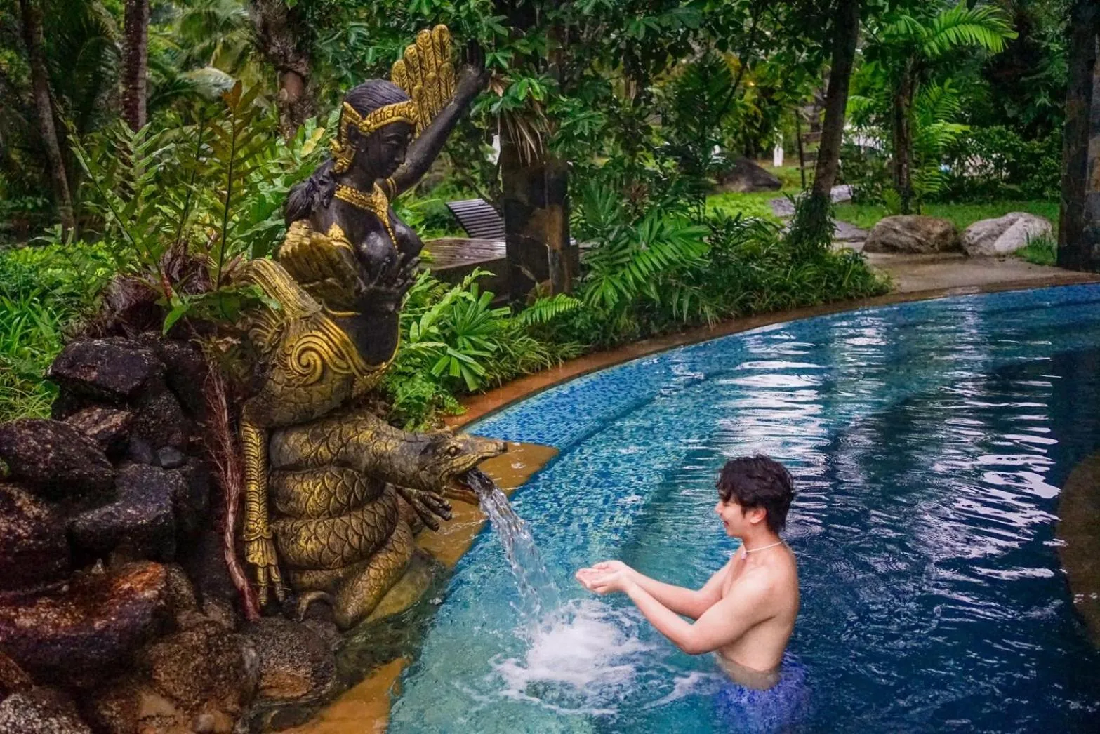 Hot Spring Bath in The Hotspring Beach Resort & Spa - SHA Extra Plus