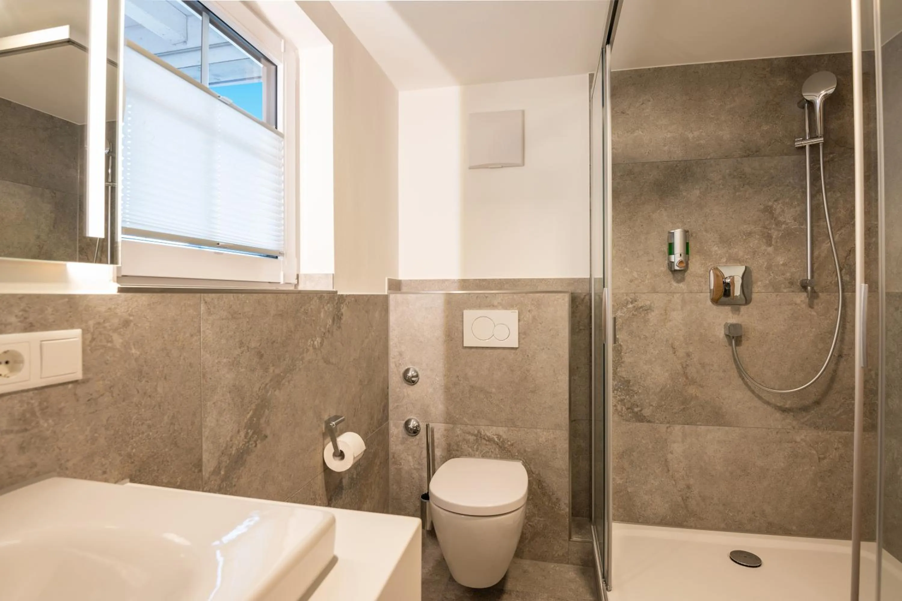 Bathroom in Landhotel Schwarzenbach - Wellness & Spa