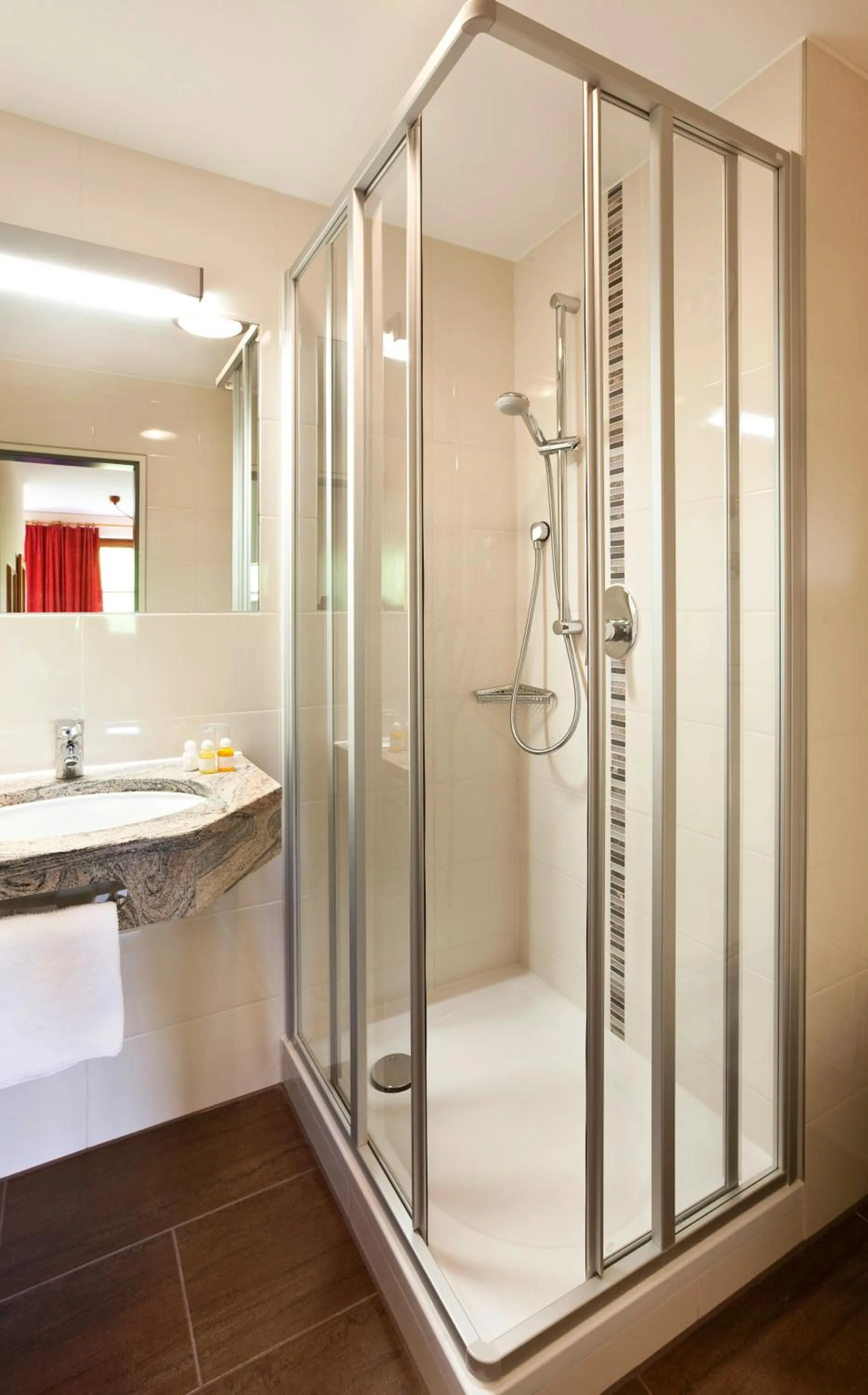 Shower in Landhotel Schwarzenbach - Wellness & Spa