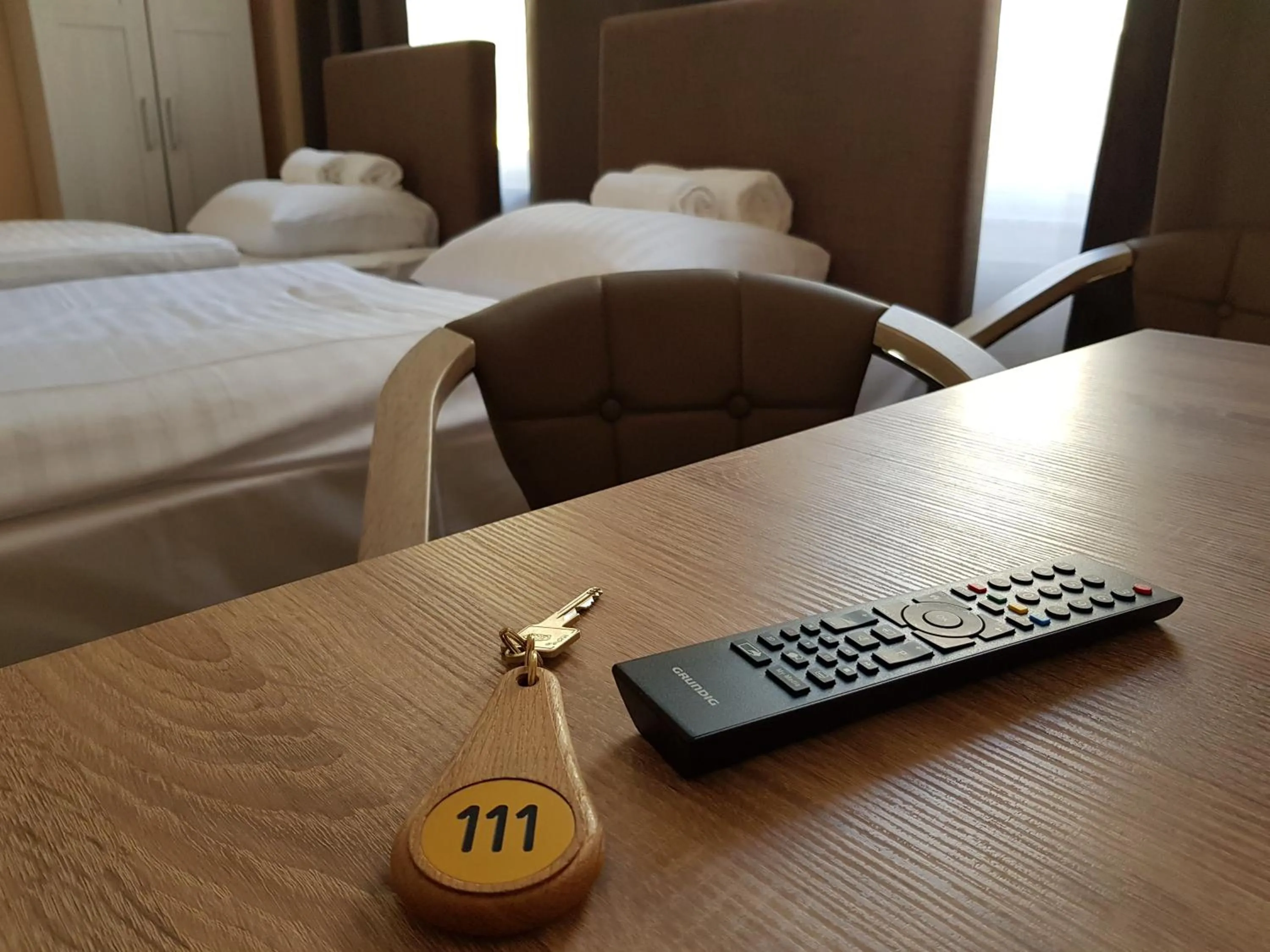 Bed in Hotel-Residenz Oberurseler Hof