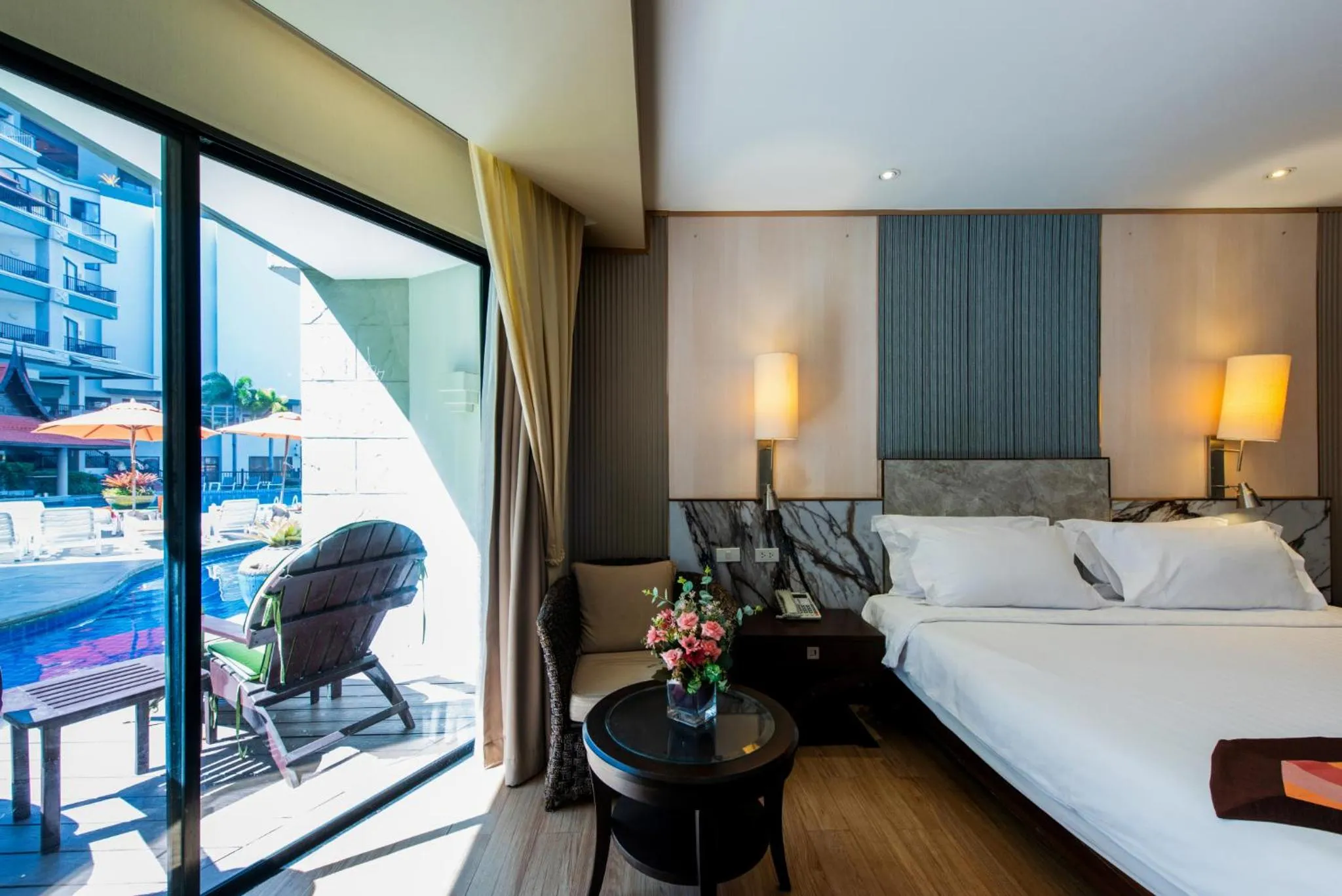 Bedroom, Bed in Garden Cliff Resort And Spa