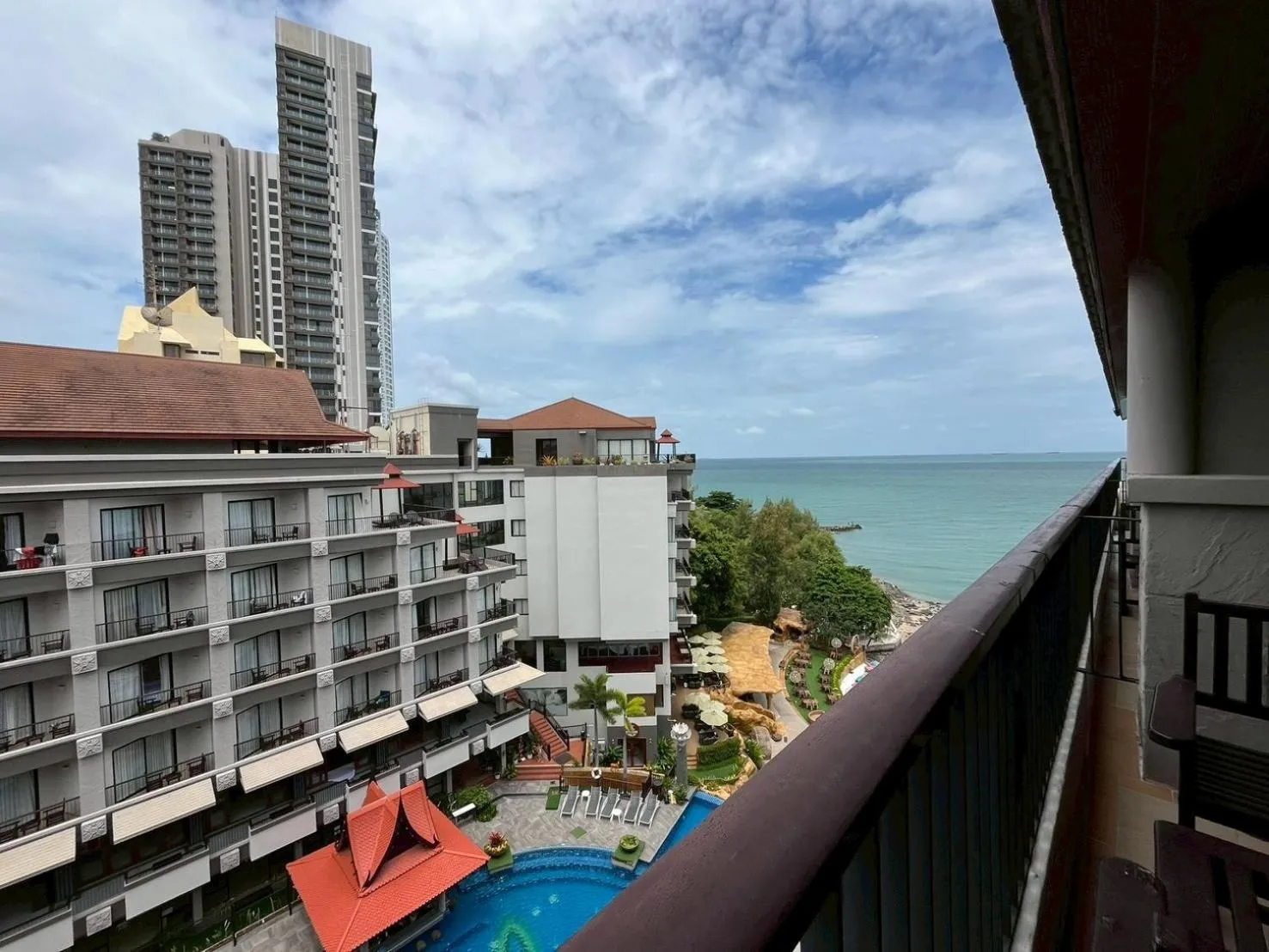 Balcony/Terrace in Garden Cliff Resort And Spa