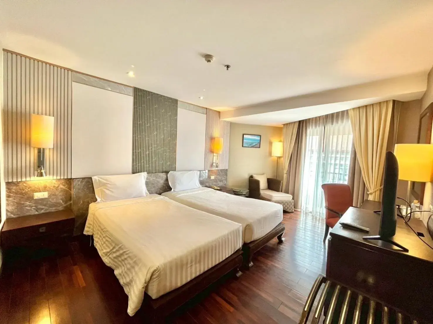 Bed in Garden Cliff Resort And Spa Bed in Garden Cliff Resort And Spa