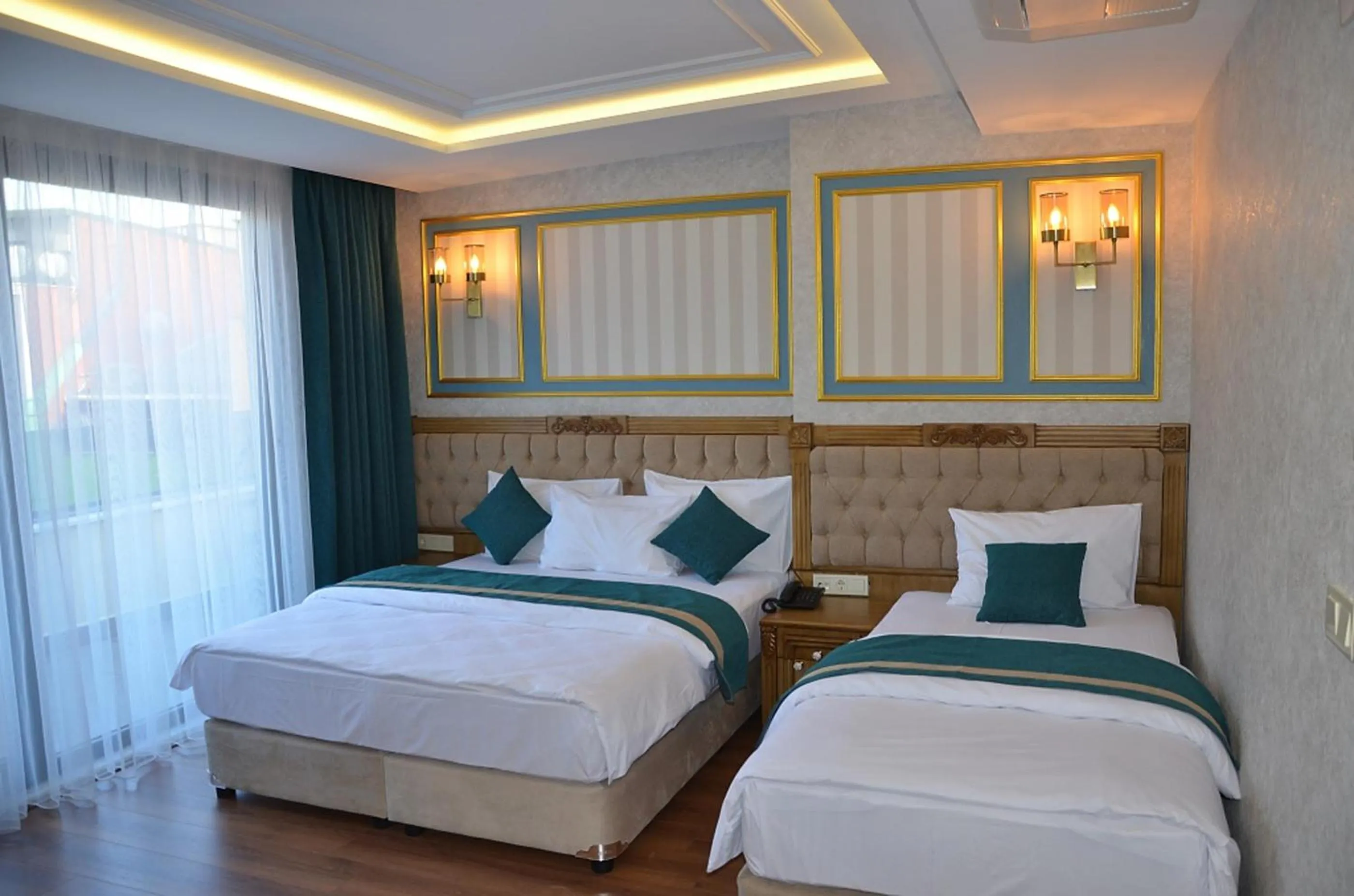 Decorative detail, Bed in Ahmet Efendi Konağı