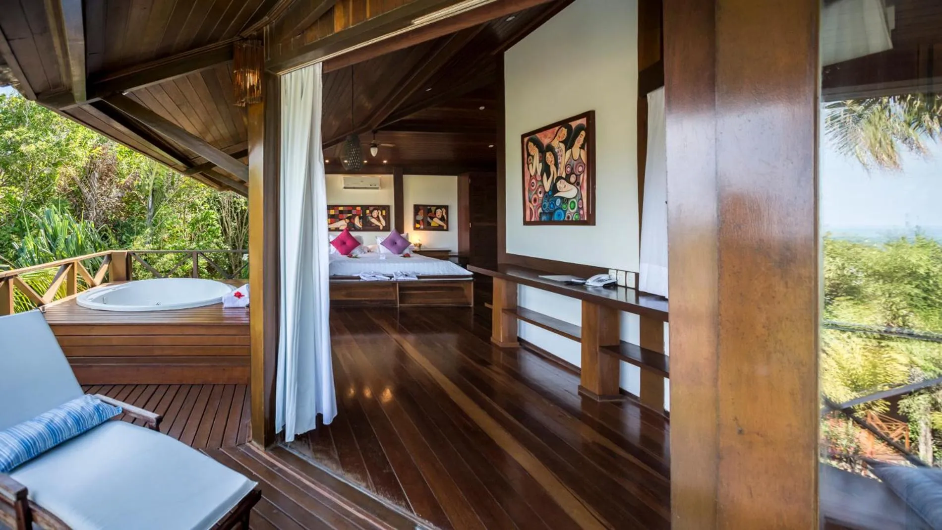 Bed in Sombra e Água Fresca Resort