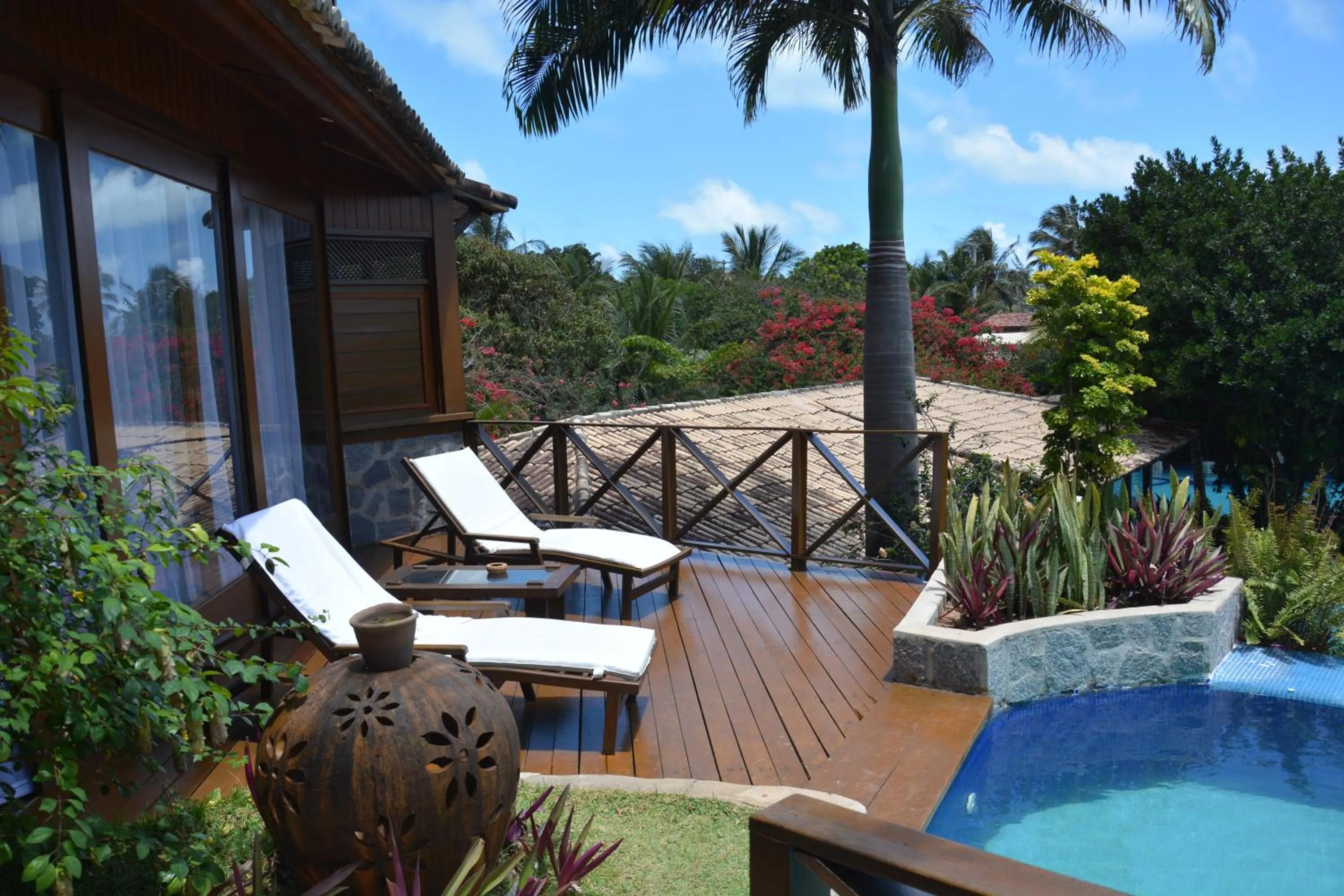 Area and facilities in Sombra e Água Fresca Resort